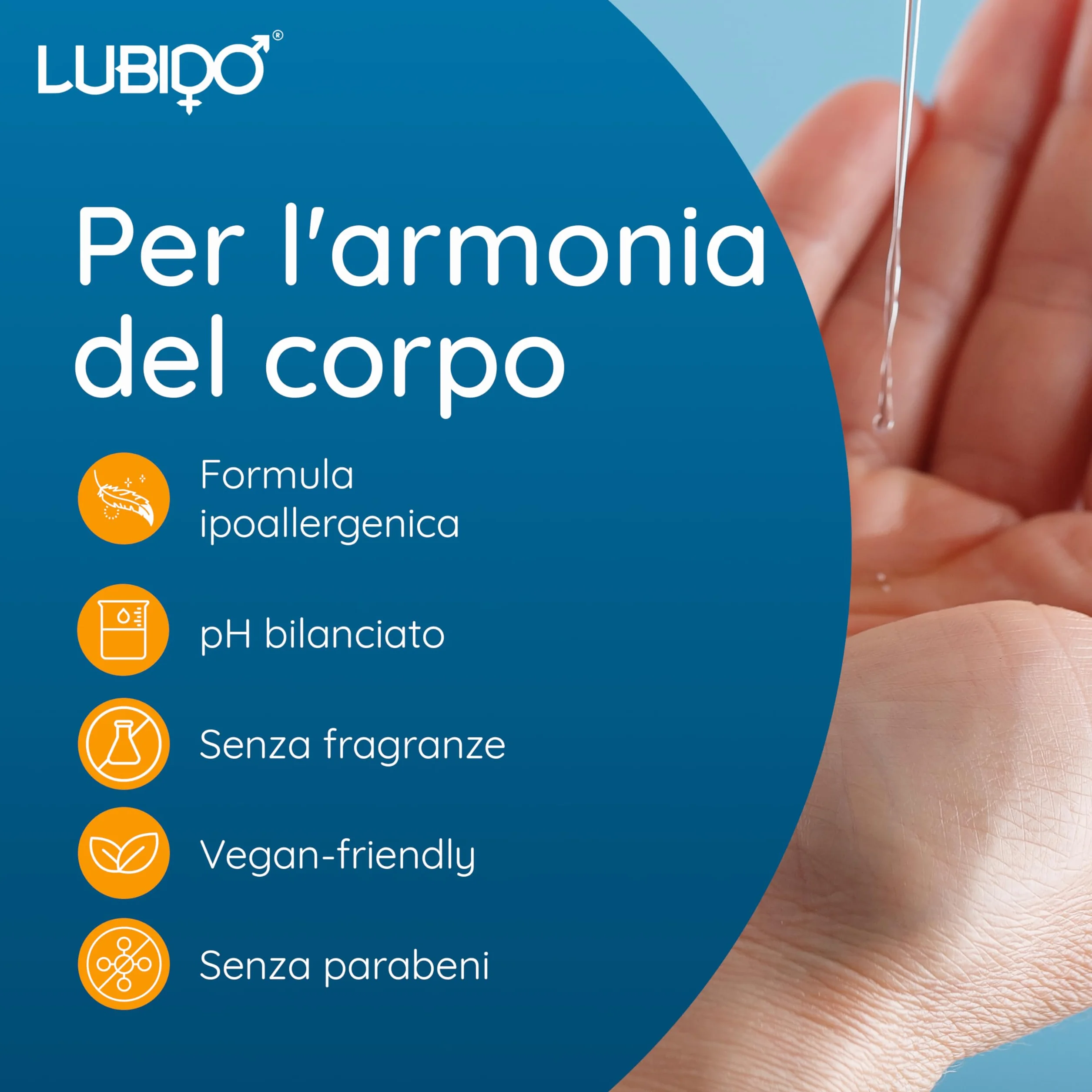Lubido Gel lubrificante all’Aloe a base d'acqua per Anale 250 ml