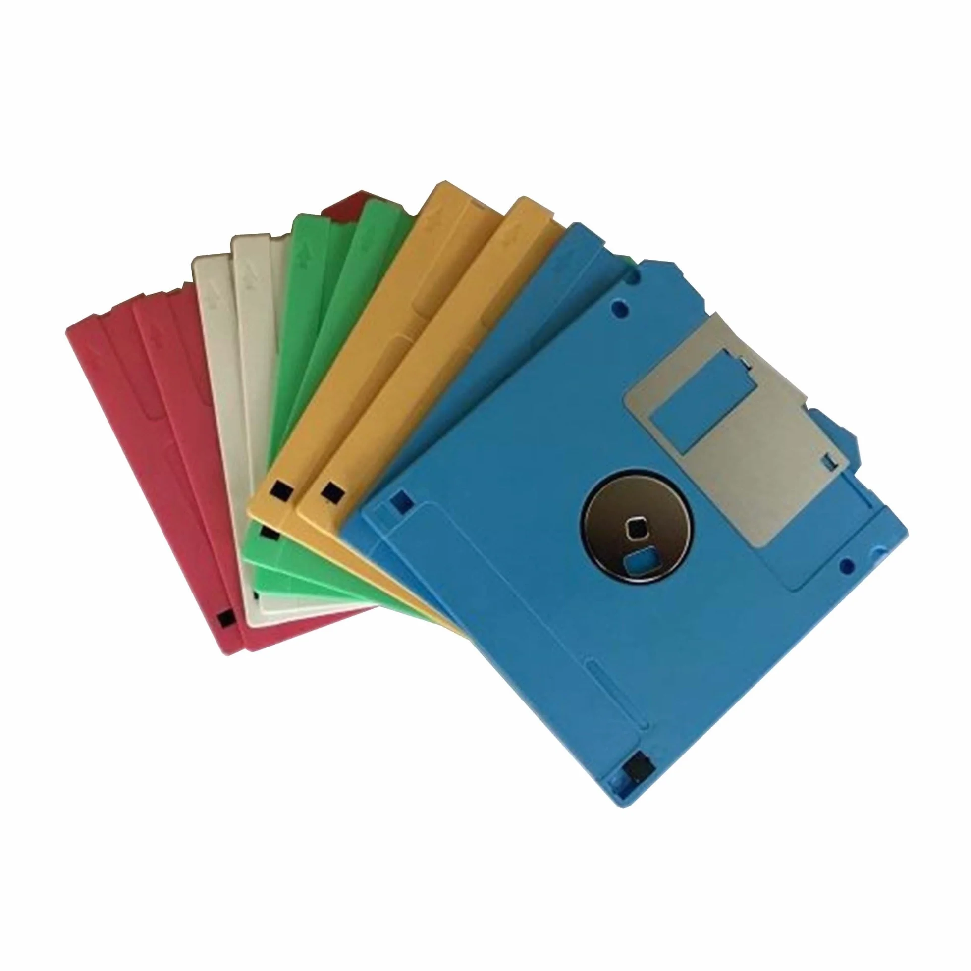 Simpletek 10 x Floppy Disk 3,5" 1.4MB MF2-HD Formattati per MS-DOS e Windows