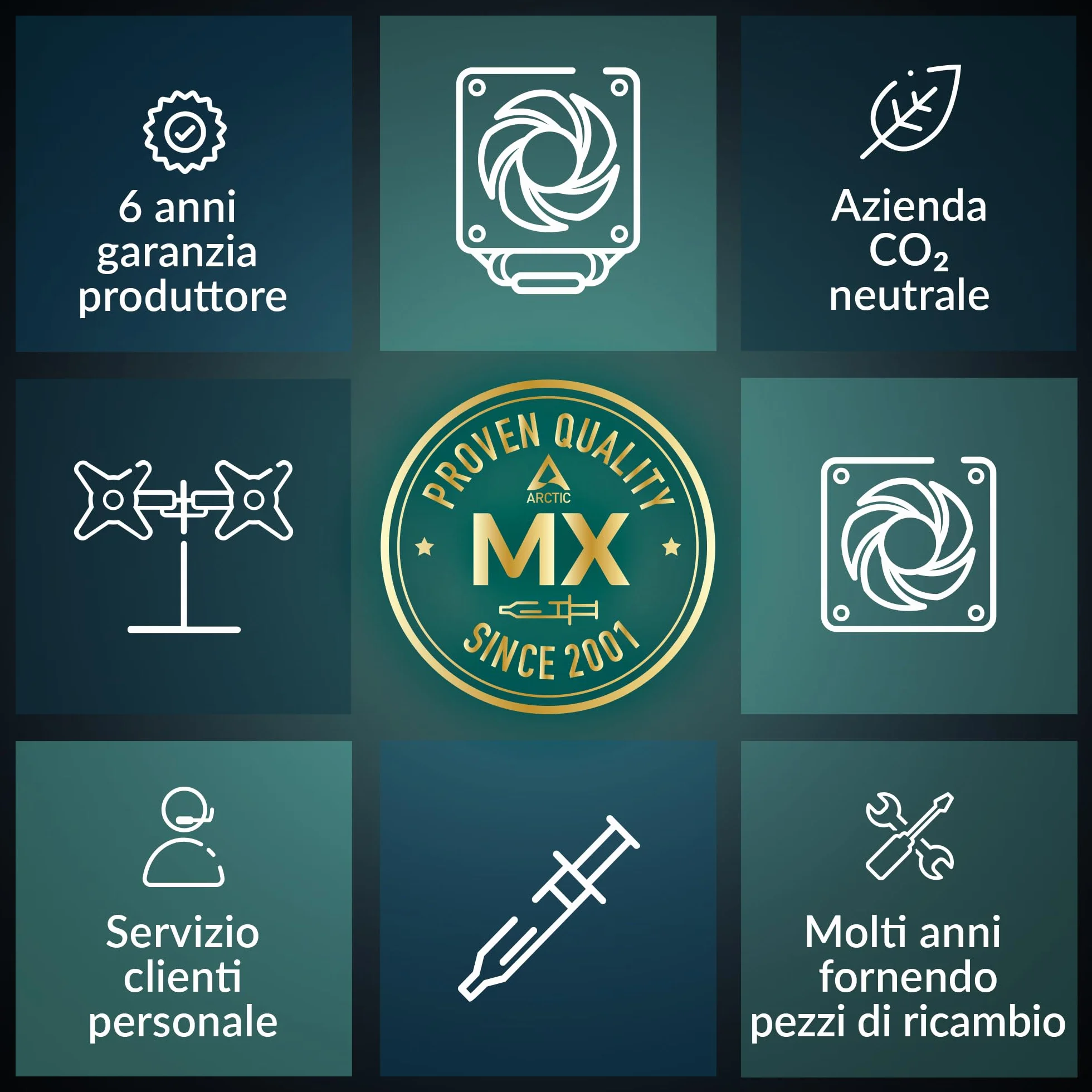 ARCTIC MX-7 Pasta Termica ad Altissime Prestazioni per CPU, Console, Schede Grafiche, Laptop, 4 g, Incl. MX-Cleaner