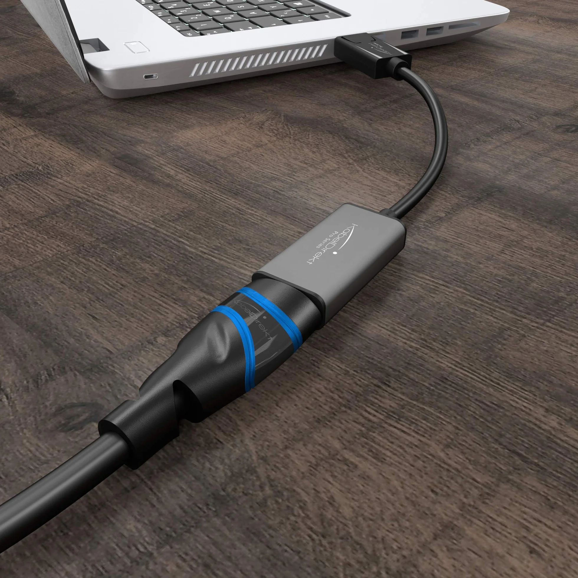 KabelDirekt – DisplayPort per adattatore HDMI – 0,15 m – (4K/60 Hz, contatti dorati 24k, adatto a tutte le schede grafiche con uscita DP)