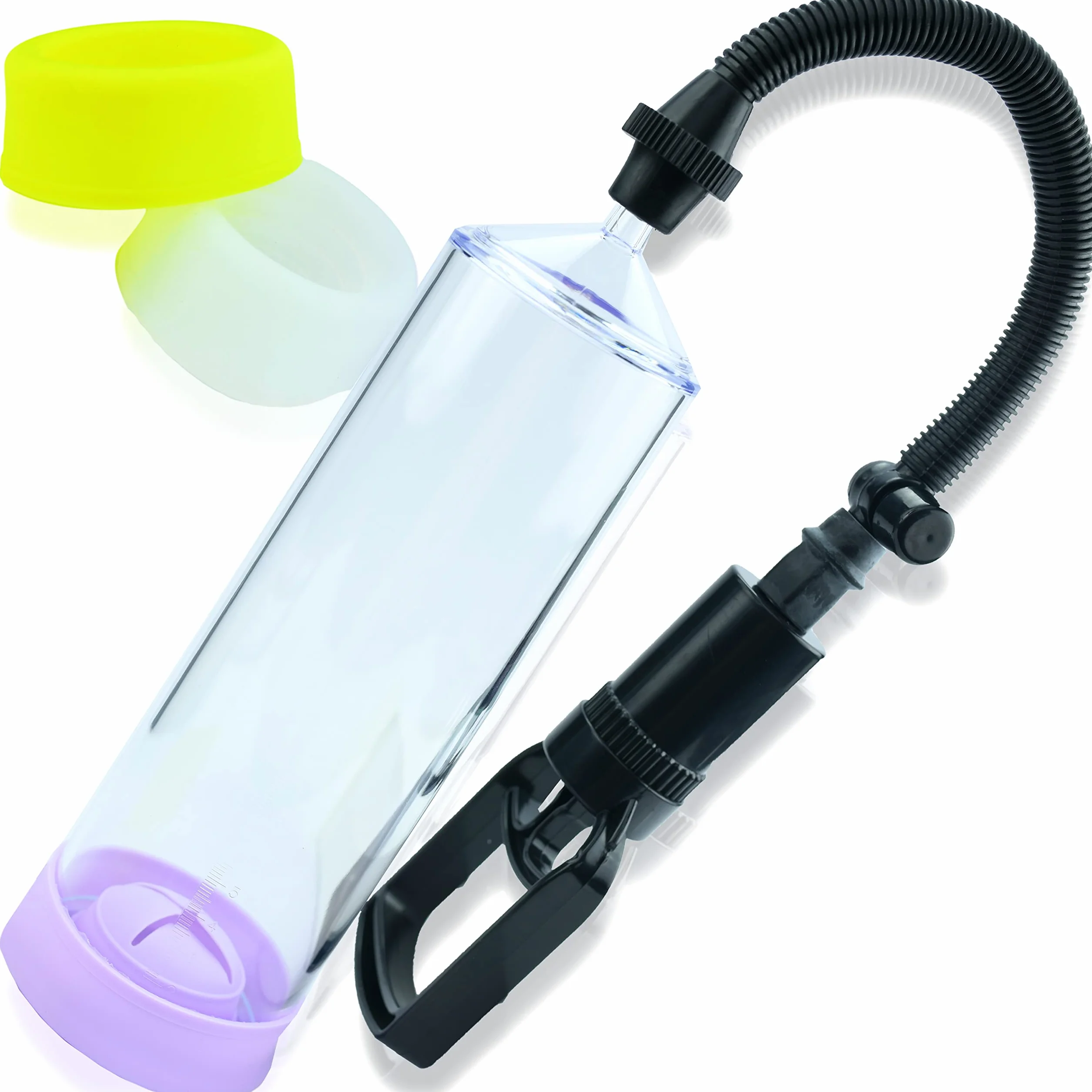 Pompa per il Pene FOPS P02 21,5cm ⌀6,4cm con 3 Guarnizioni in Silicone Trainer Sex Toy