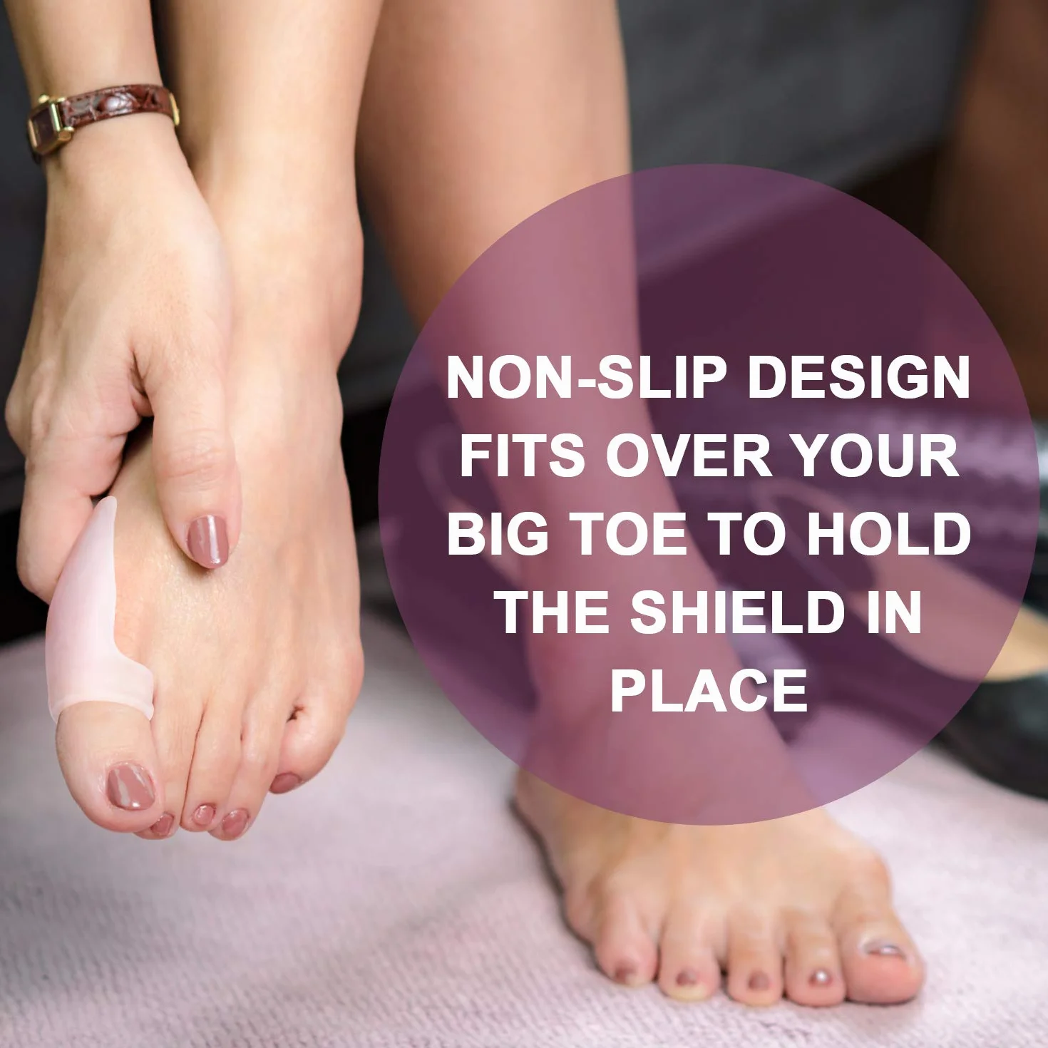Promifun Gel Bunion Protector Shield, 10 Pezzi, Protezione Alluce Valgo, Allevia Dolore Piedi