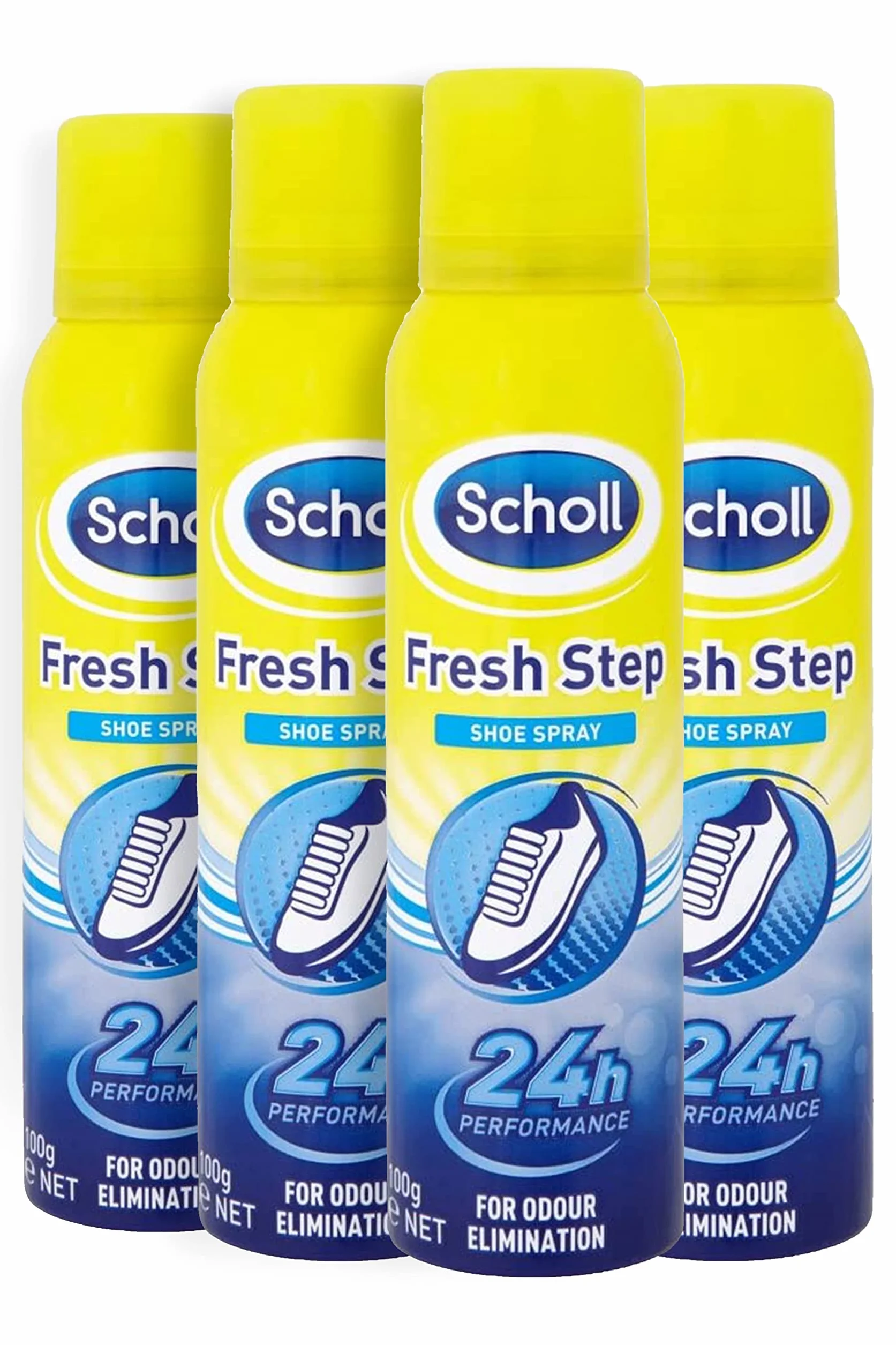 Scholl Fresh Step shoe spray 150 ml confezione da 4