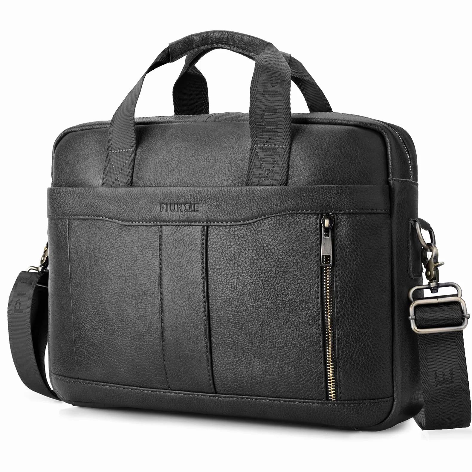 SPAHER Borsa Porta PC 15.6 Pollici Ventiquattrore Vera Pelle Valigetta 24 Ore Borse a Tracolla per PC Portatile Notebook Borsa Lavoro Uomo Insegnanti Messenger Computer Portadocumenti