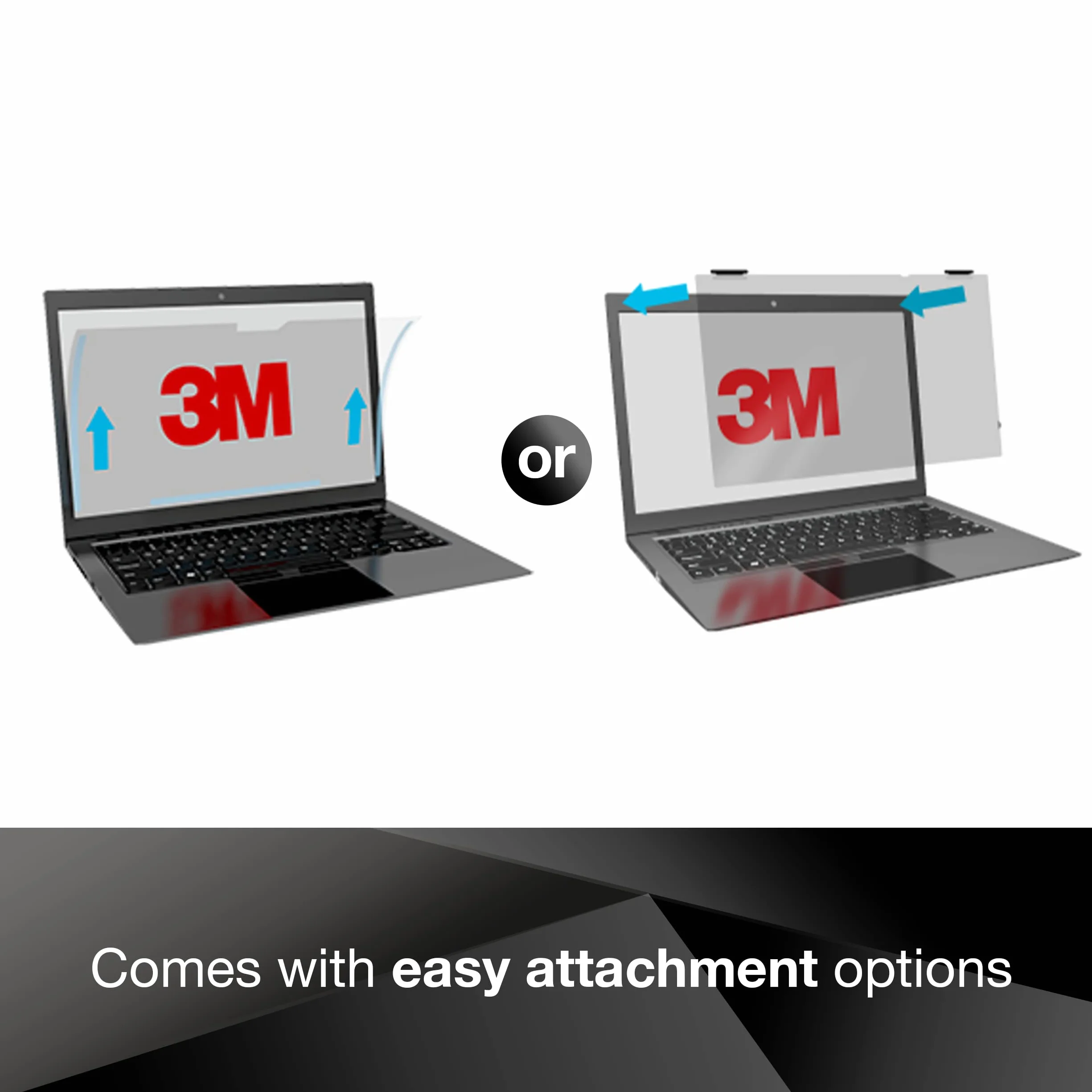 3M Privacy Filter for 27" Widescreen Monitor, Nero