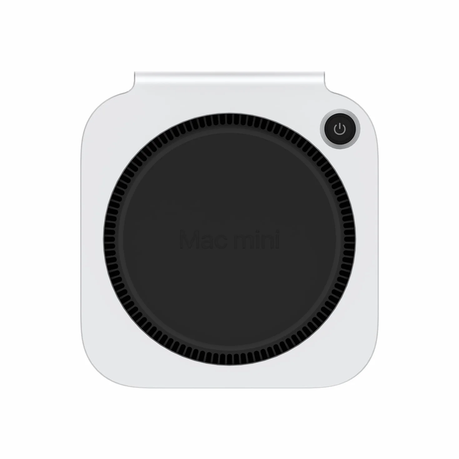 AKKYAJAURE Supporto per Mac Mini M4, supporto da tavolo in alluminio per Mac mini M4 e M4 Pro, raffreddamento migliorato, facile accesso al pulsante di accensione e organizzazione della scrivania