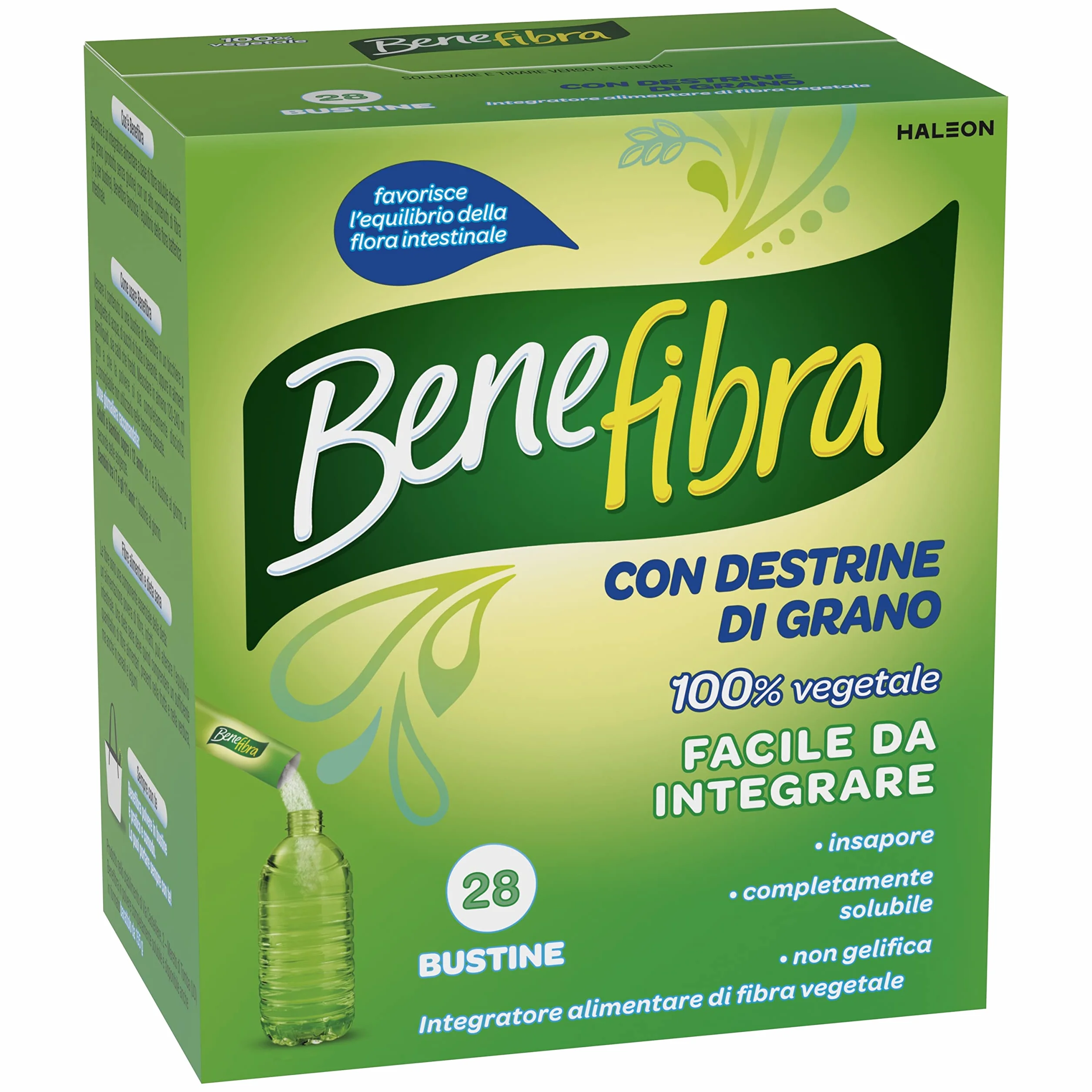 Benefibra Integratore alimentare 28 bustine 3.5g destrine di grano