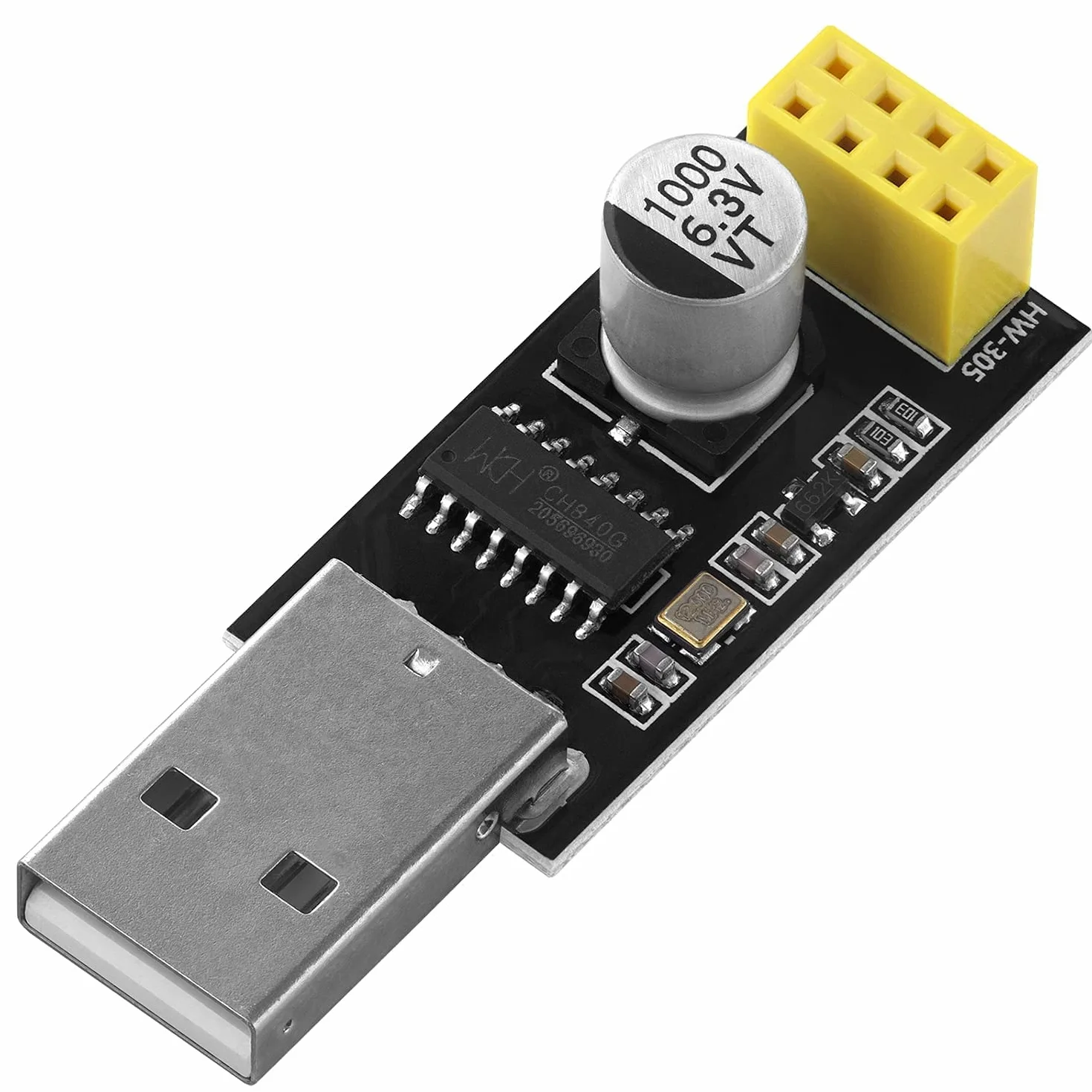 AZDelivery Adattatore USB per ESP-01 Wifi Modulo con eBook