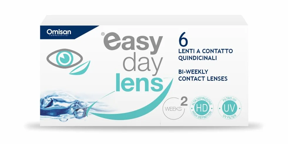 Easy Day Lens 6 Lenti A Contatto bisettimanali Miopia -3.00