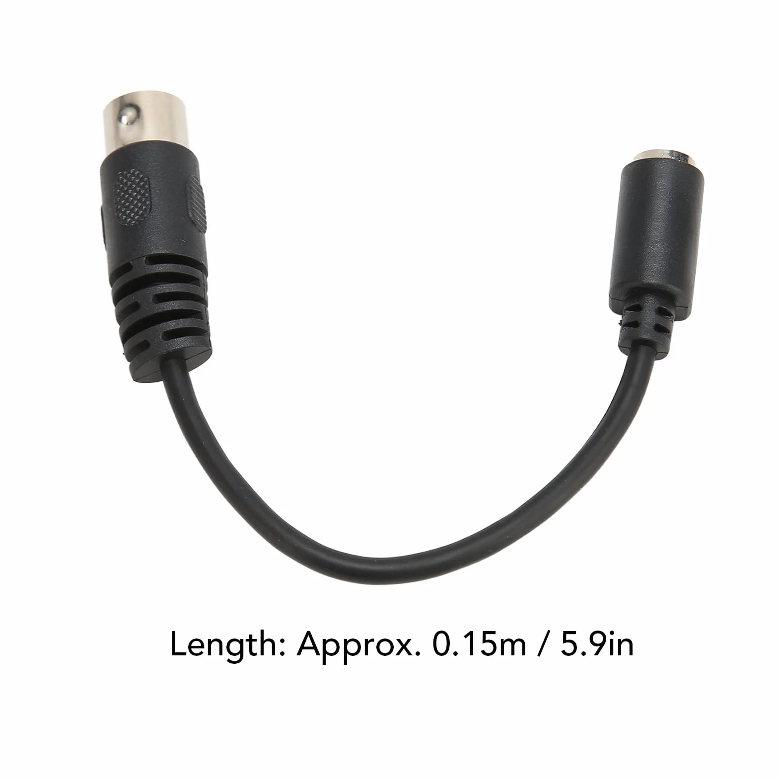 Cavo Adattatore DIN 5 Pin Maschio a Mini DIN 6 Pin Femmina,Cavo Convertitore Mouse Tastiera PS2, 5,9 Pollici