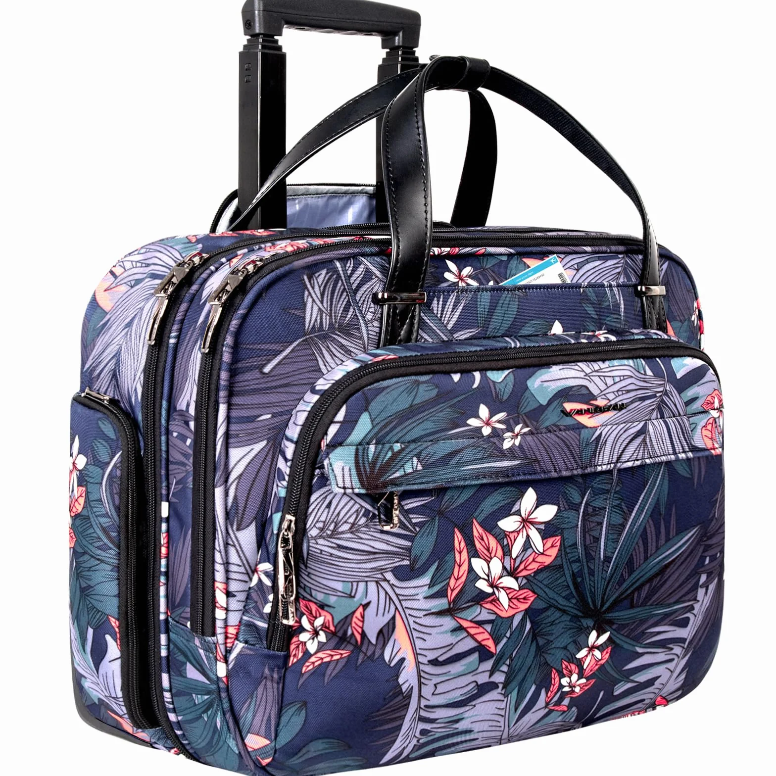 VANKEAN Borsa per computer portatile da donna e uomo, valigetta arrotolabile per laptop fino a 15,6 pollici
