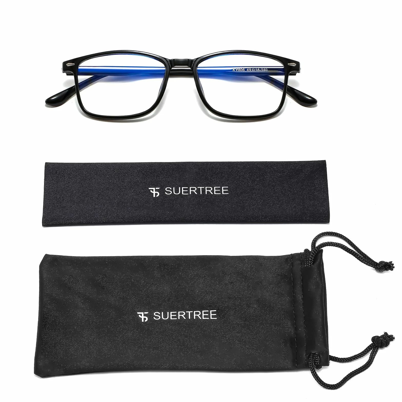 Occhiali a Distanza con Filtro Luce Blu -5.5x - 0.0x per Miopia Uomo Donna