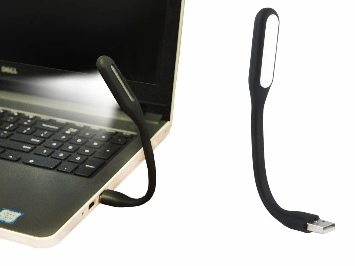 ISO TRADE 3184 Lampada da Lettura Flessibile USB in Silicone per Tablet PC