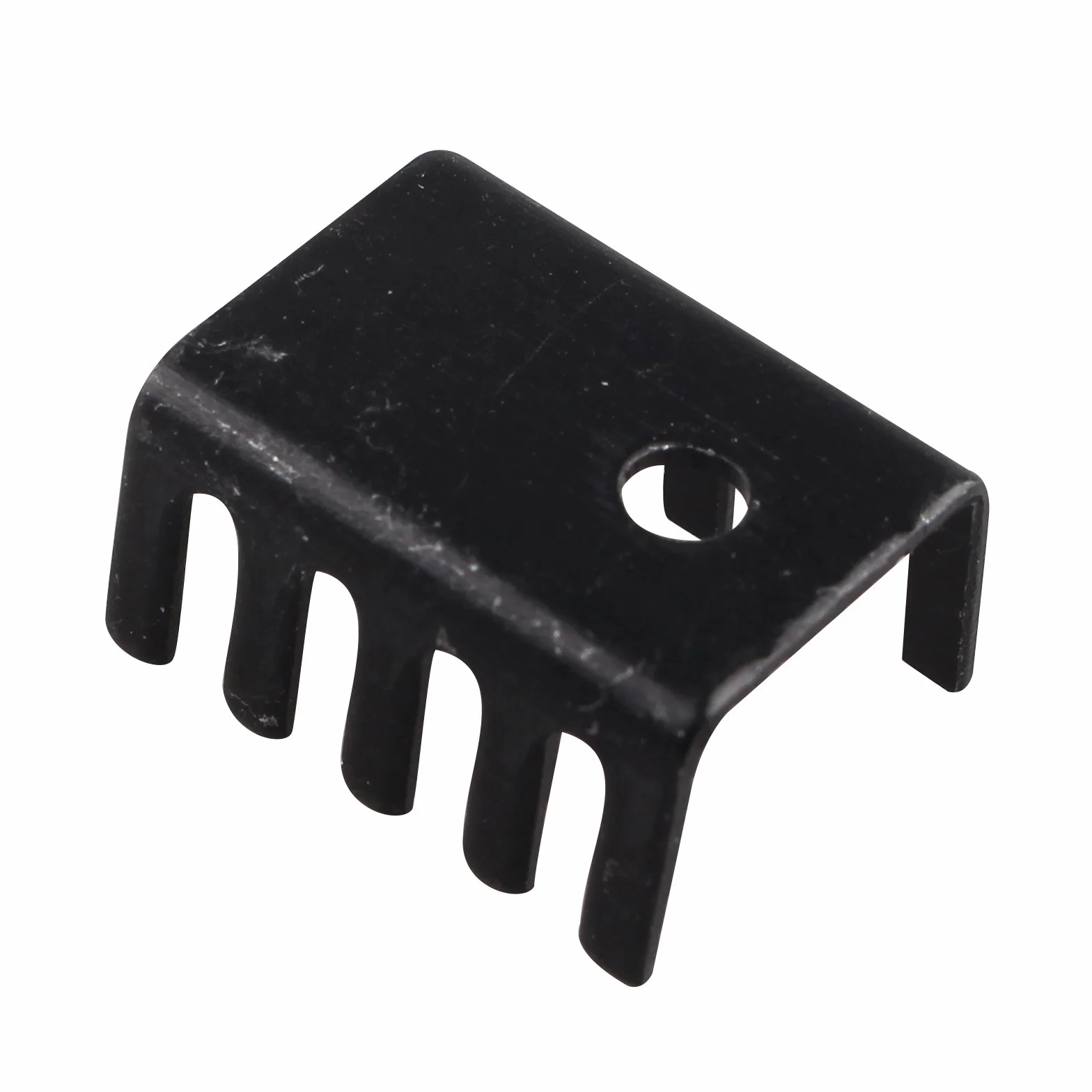 10 pz dissipatore di calore 20 x 15 x 10 mm in lega di alluminio nero dissipatore di calore per to-220 transistor