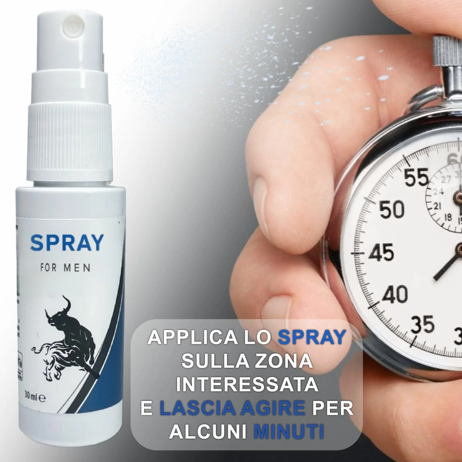 TRICO HAIR ITALY Spray per uomini 30 ml lunga durata