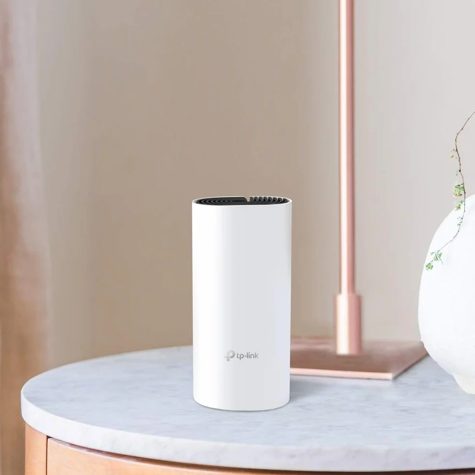 TP-Link Deco M4 Wifi Mesh, Dual Band AC1200, 2 Porte Ethernet Gigabit, Modalità router e access point, Parental Control, 2 Pezzi con Copertura Fino a 260m2