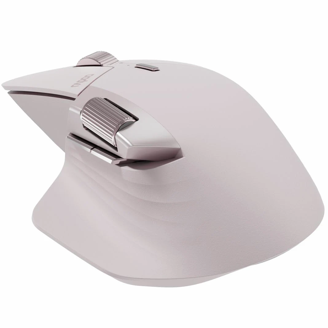 Rapoo Mouse wireless MT760M Mouse senza fili Sensore 4000 DPI Batteria ricaricabile ecologica PC & Mac ergonomico - Rosa