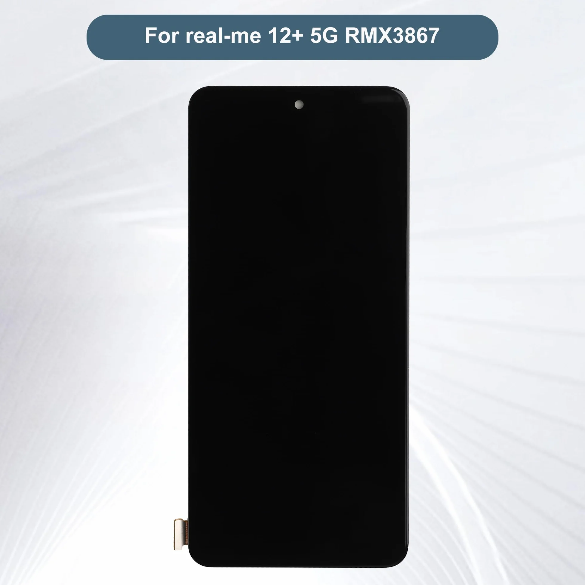 Display di ricambio compatibile con Realme 12+ 5G RMX3867 da 6,67" LCD Display Touch Screen Assembly con strumenti