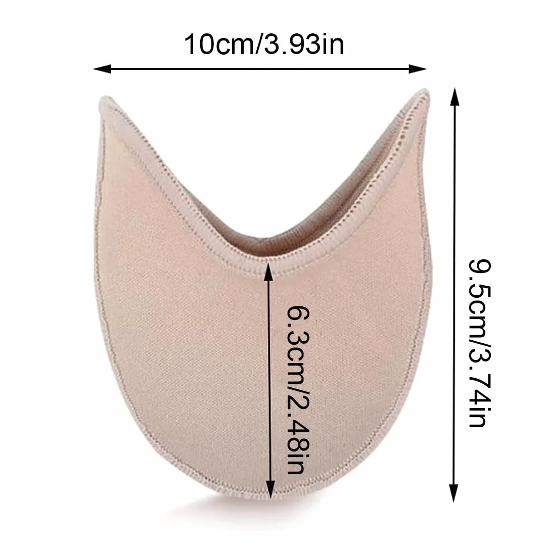Paia Ballet Toe Pads Protezioni Dita Piedi per Scarpe Punta Tacco Alto