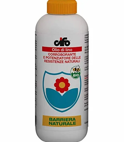 Olio di Lino 1LT Corroborante Potenziatore Resistenze Naturali