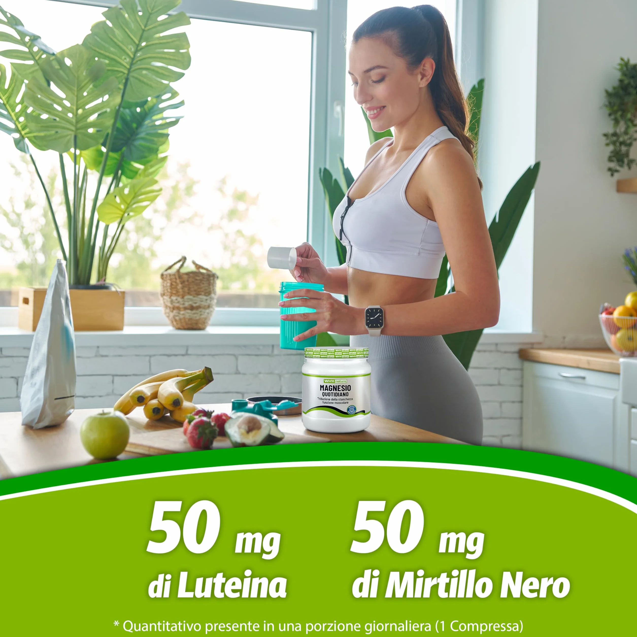 WHY NATURE LUTEINA COMPLEX Luteina e Astaxantina Integratori Alimentari per la Vista 30 cpr