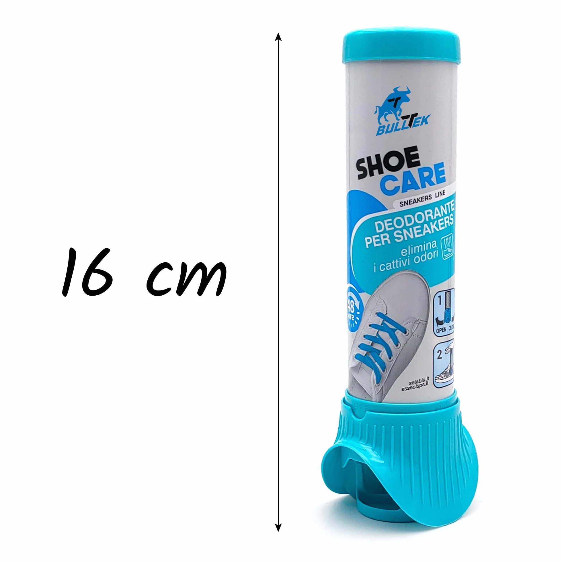 Spray Deodorante per Sneakers 100 ml - Elimina Cattivi Odori e Igienizza, Profumazione Fresca