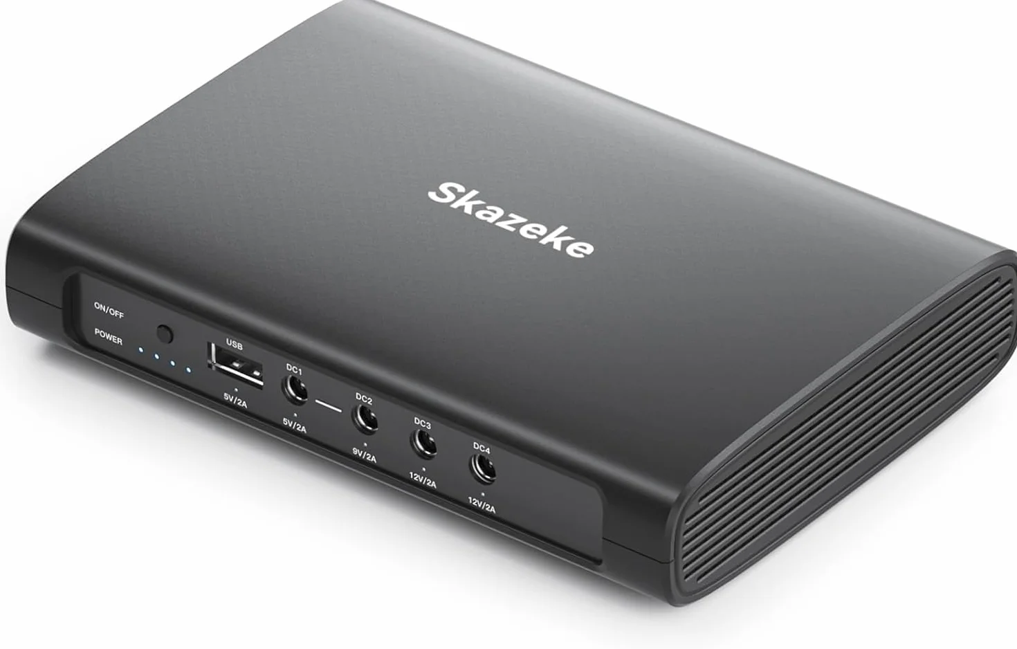 Mini UPS, Skazeke Gruppo di continuità da 15000mAh con uscita DC USB 5V/2A DC 5V/9V/12V/2A, batteria di backup dell'alimentazione per router, modem, videocamera di sicurezza