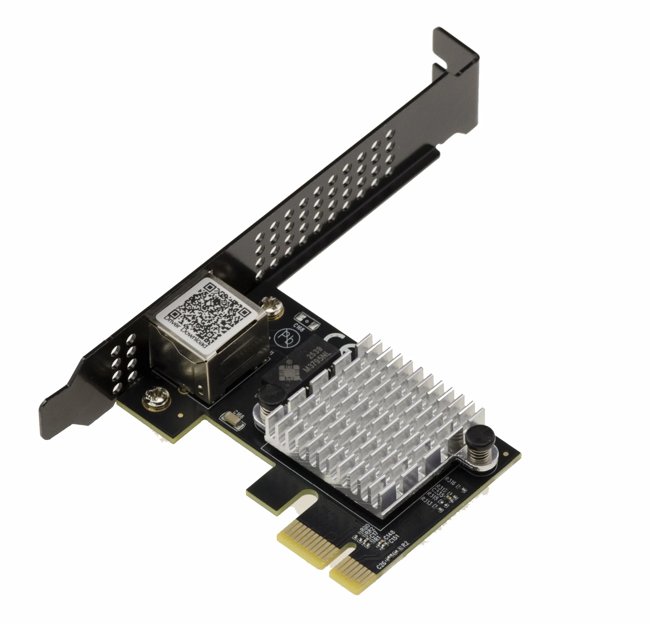 KALEA-INFORMATIQUE Scheda di rete 10G Ethernet PCIe Gen4 porta RJ45 compatibile con 1G 2.5G 5G 10G con controller Realtek RTL8127 - Adattatore LAN ad alta velocità per PC