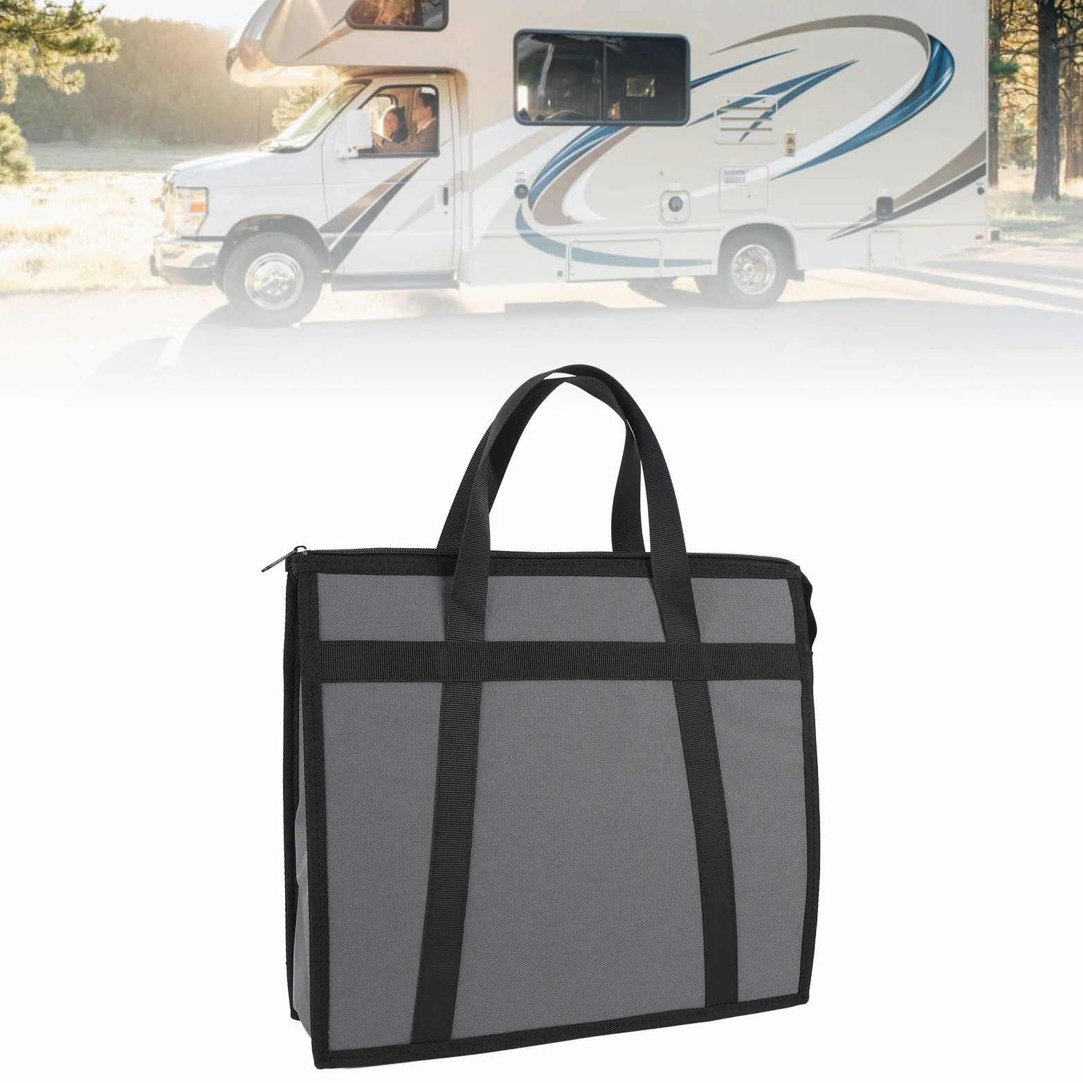 Yctze Borsa Accessori Satellite per Campeggio Outdoor e Viaggi in | Grande capacità, tessuto ad alta resistenza, organizer portatile per accessori satellitari per viaggiatori