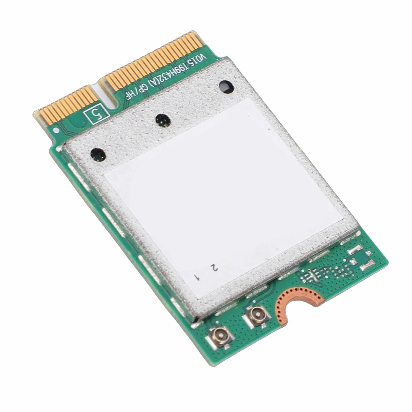 SIXRUN QCNCM865 Modulo Adattatore WiFi 7, Scheda di Rete Wireless M.2 NGFF, PCB Tripla Banda 2,4 GHz 5 GHz 6 5,8 Gbps 2x2 MU MIMO per 11 PC Laptop Gaming Streaming