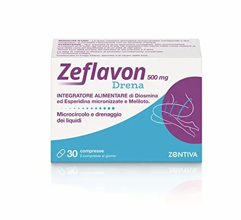 Diosmina Esperidina 500 Zentiva 30 Compresse