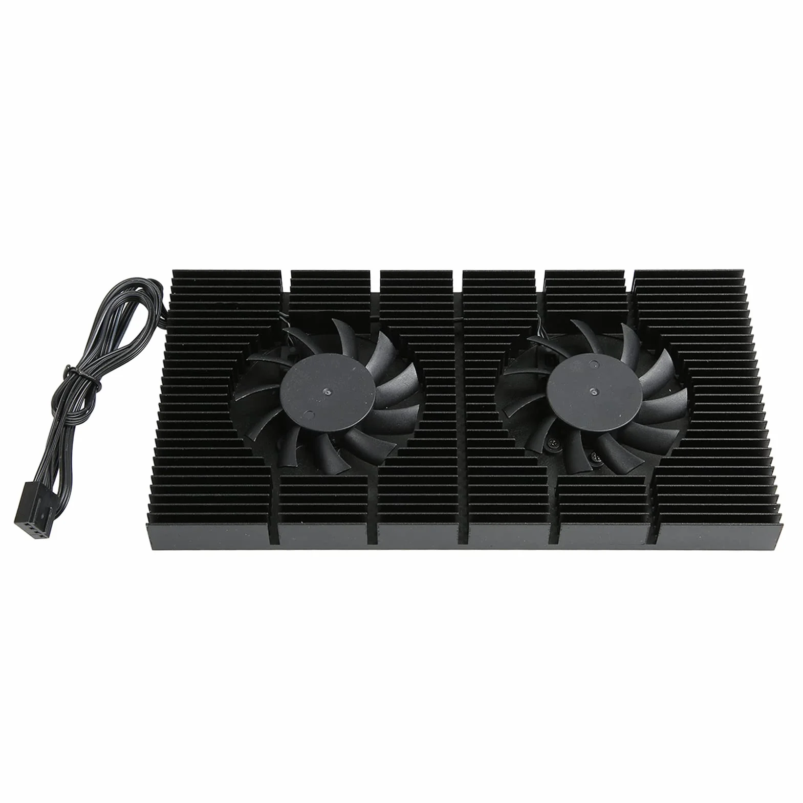 Dispositivo di Raffreddamento della Piastra Posteriore Facile Installazione Raffreddatore della Piastra Posteriore della GPU Dual Fan Dissipatore di Calore Veloce Lavorazione CNC