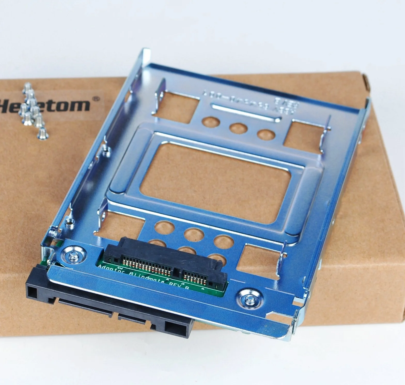 2,5" SSD a 3,5 Pollici Hot-Swap SATA/SSD Adapter Disco Rigido HDD Adattatore di Montaggio Staffa Tray Caddy Convertitore 654540-001 con 8 Viti