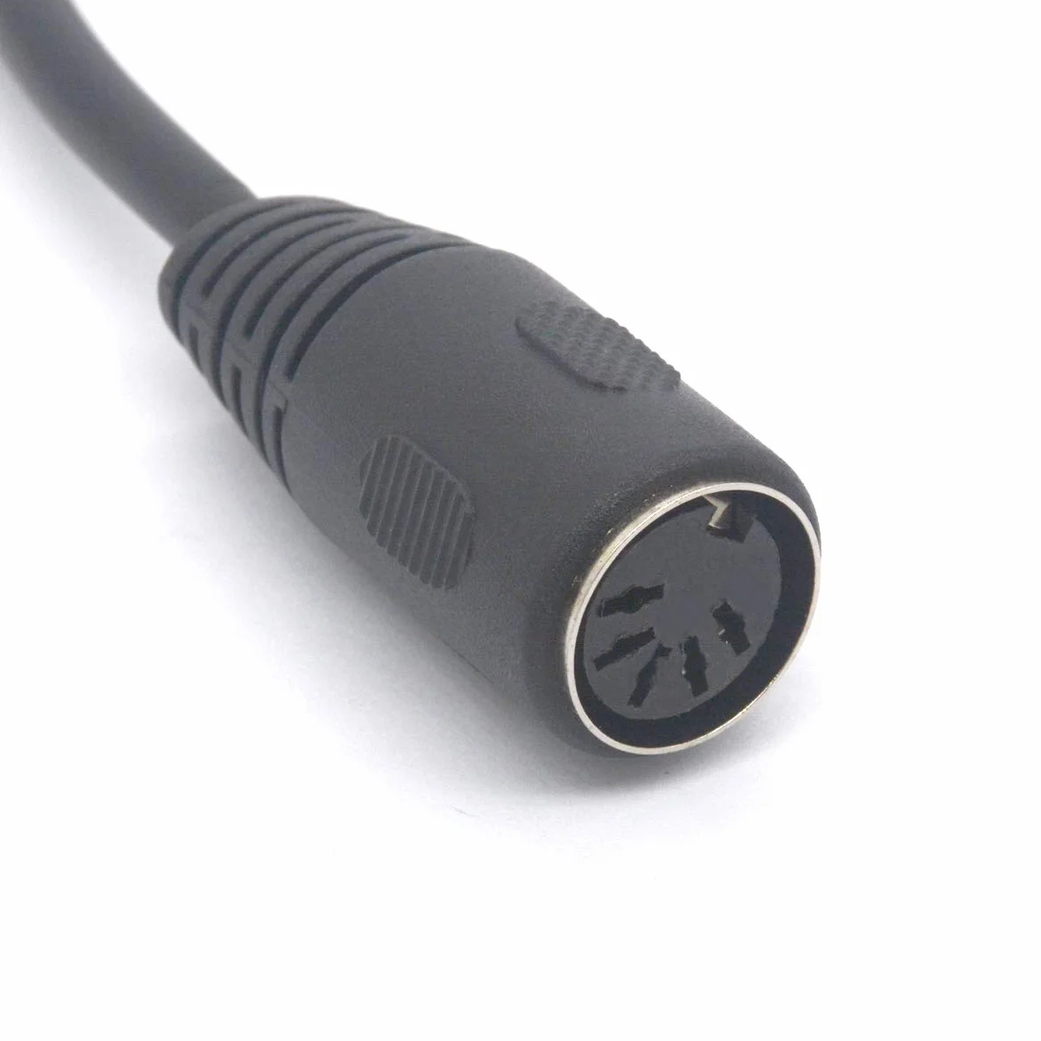 Adattatore per tastiera PS/2 a AT da 6 pin mini DIN maschio a 5 pin MIDI femmina, 5 femmina a 6 maschio