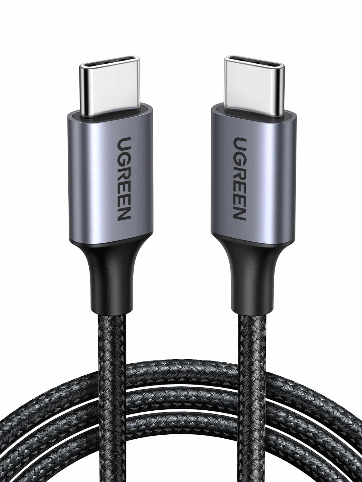 UGREEN Cavo USB C PD 60W 1M Compatibile con iPhone 17 Pro Max, iPad Air, Galaxy S26, Pixel 10, PS5