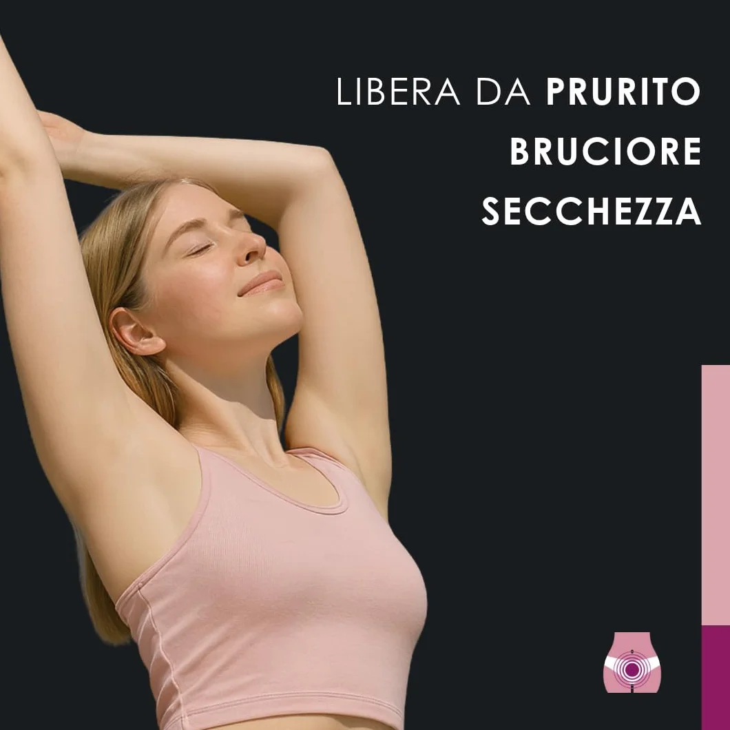 Crema intima lenitiva prurito bruciore donna con acido ialuronico