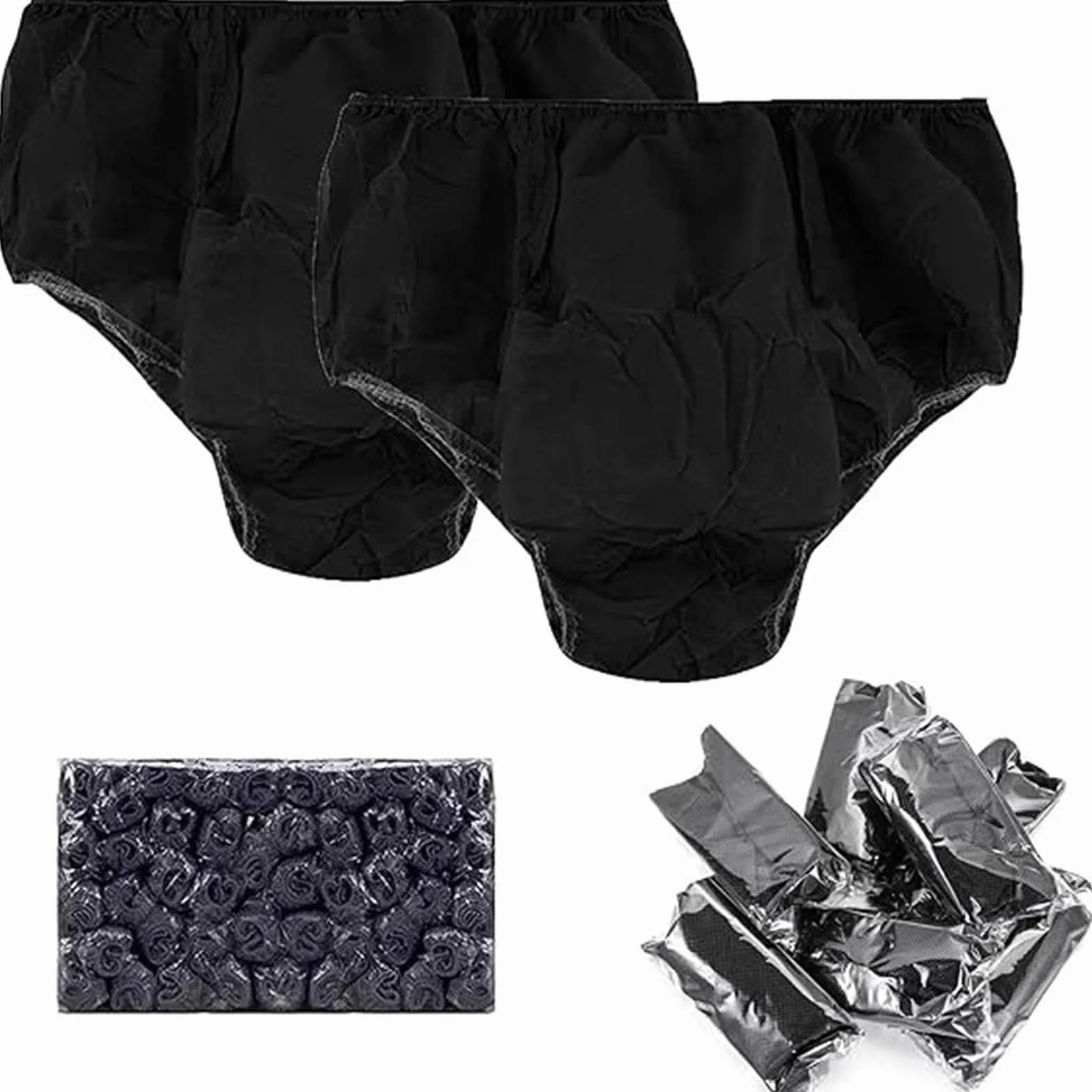 Mutande USA E Getta 100 Pezzi Biancheria Intima Non Tessuto Slip Uomo Donna per Viaggi Spa