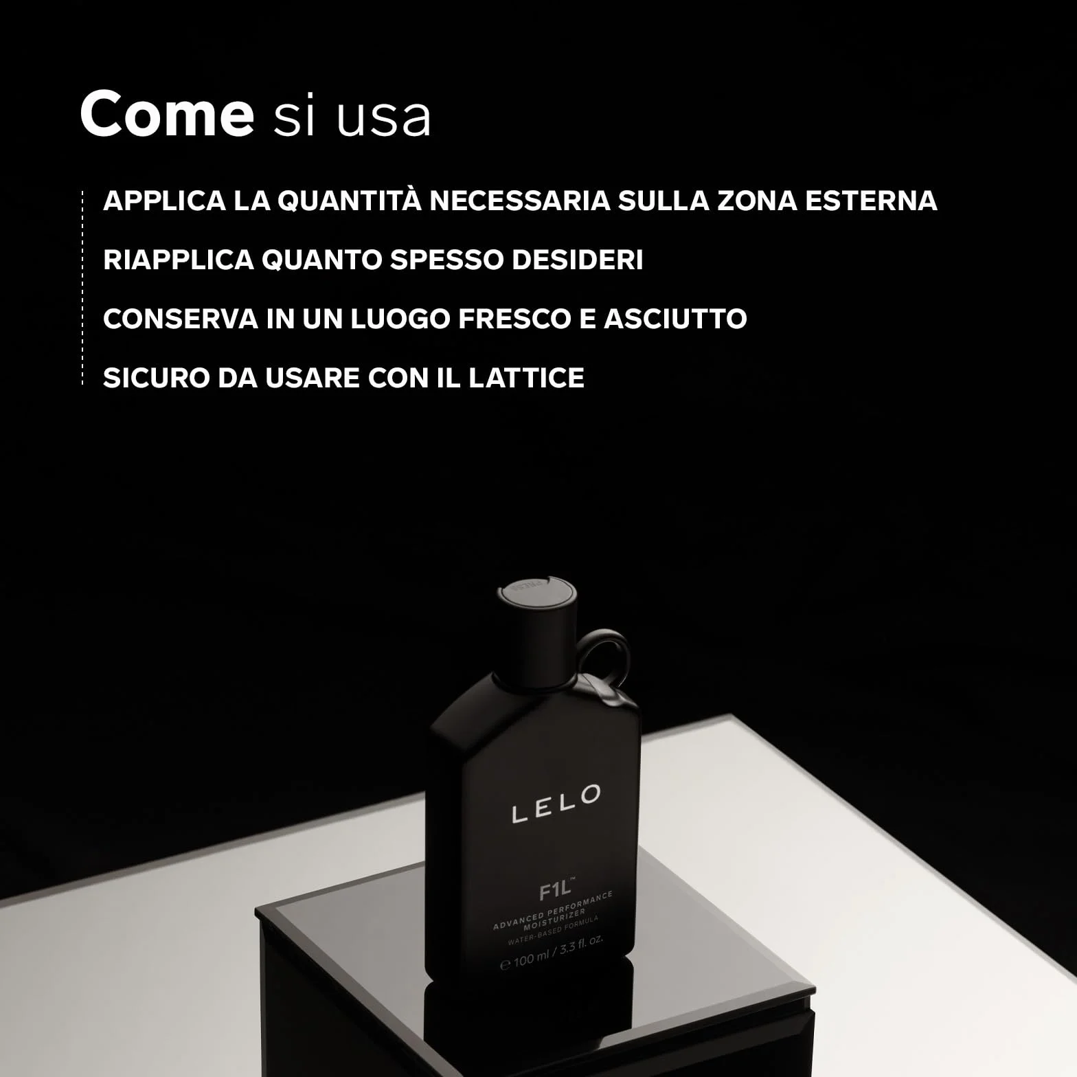 LELO F1L Gel Lubrificante Base d'Acqua Liscio come la Seta, 100 ml