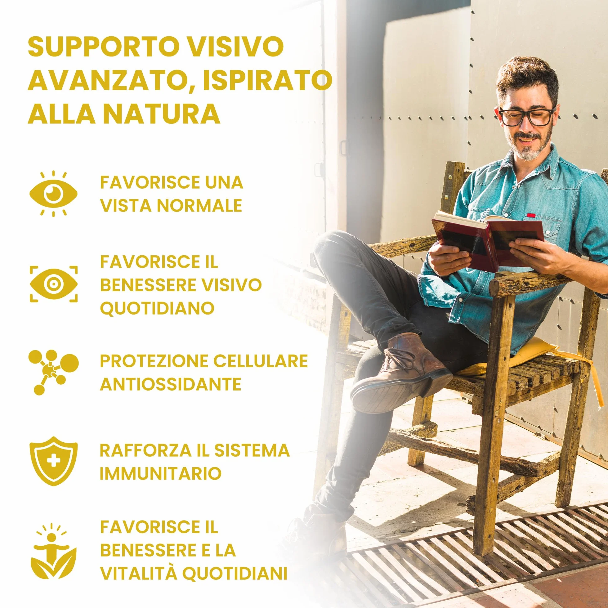 Complesso occhi tripla carotenoidi Luteina 30 mg Zeaxantina 9 mg Meso-Zeaxantina 9 mg 90 capsule vegane