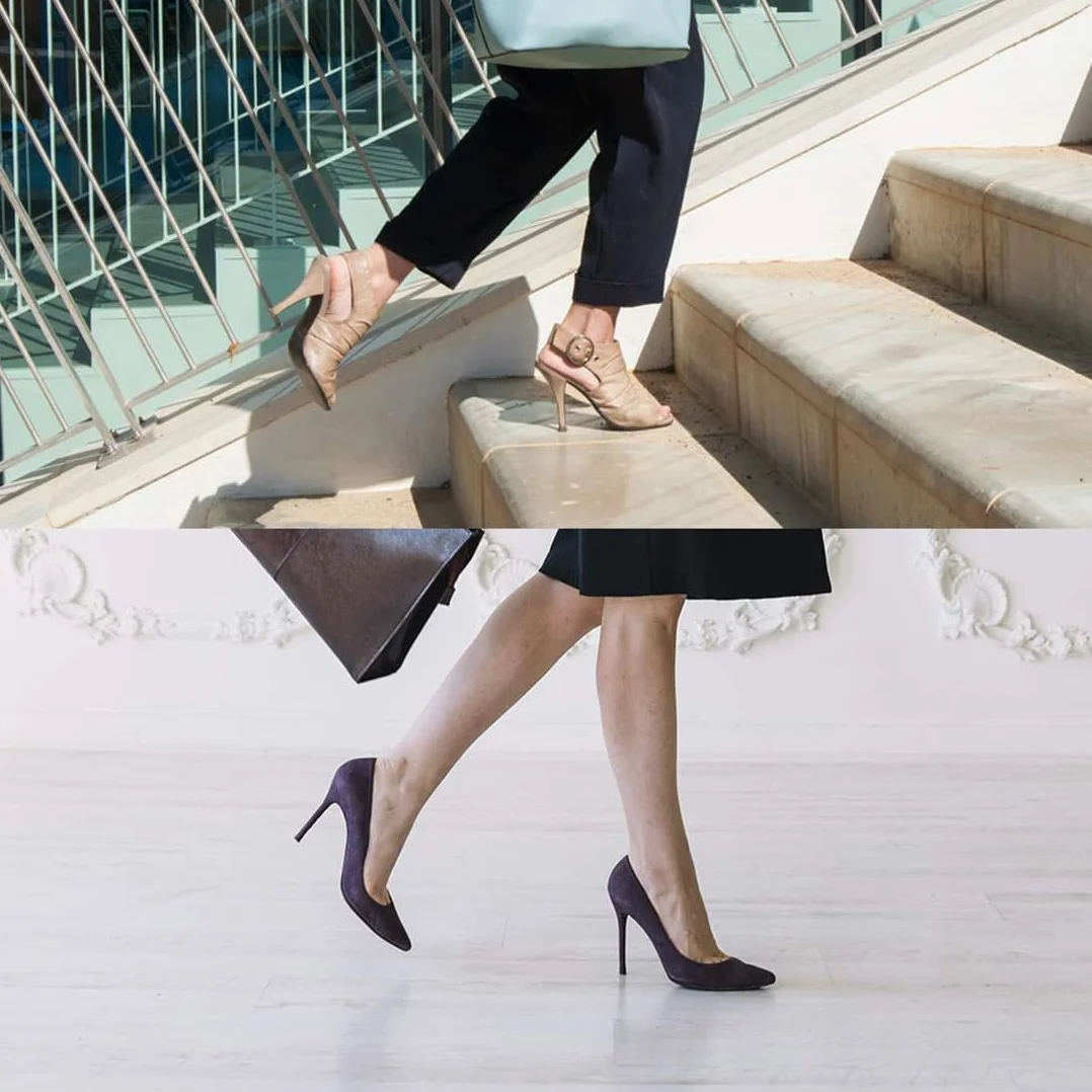 Ersatz Absätze für High Heels, U-Form, Schwarz, 8-12 mm, 30 Paare