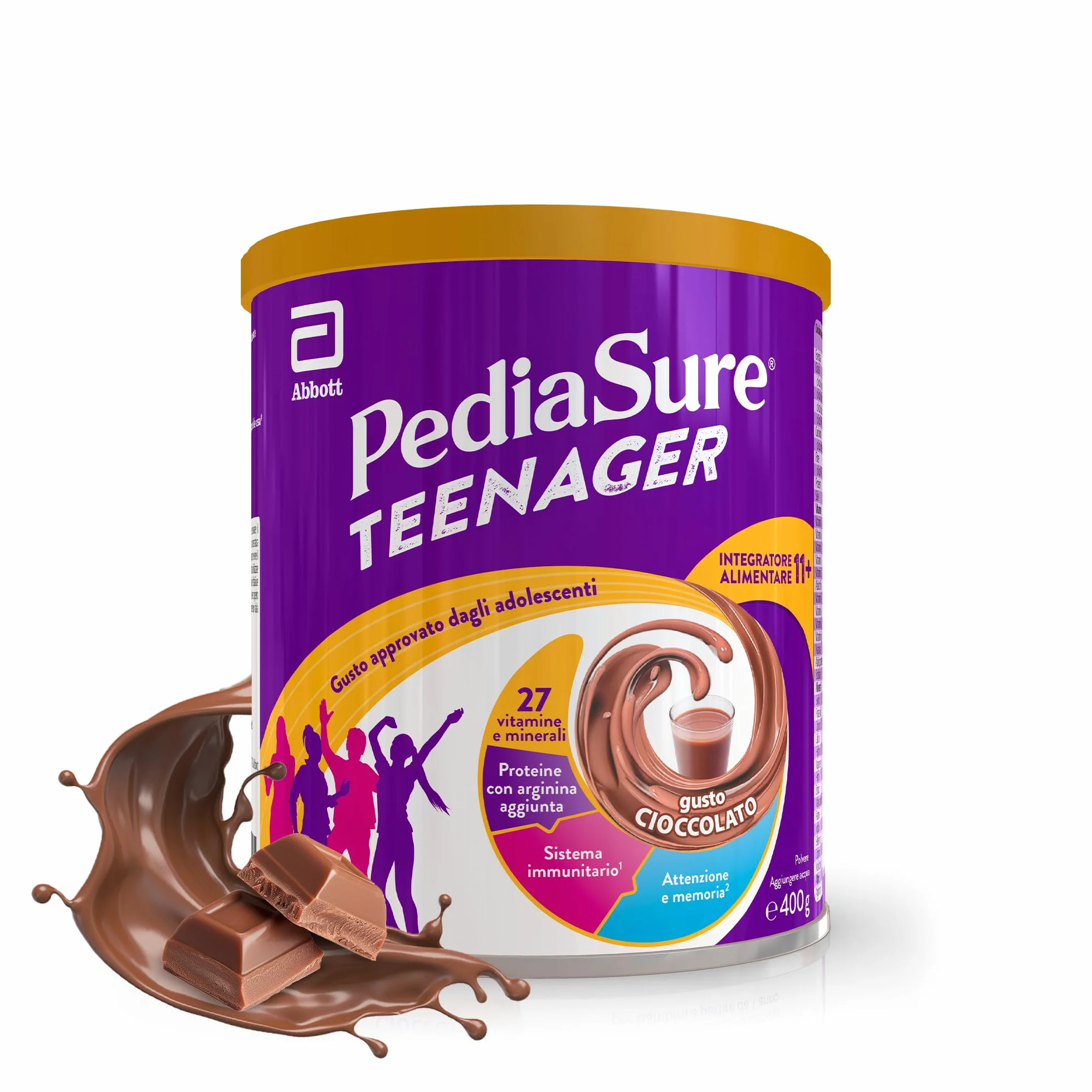 PediaSure Teenager Integratore Multivitaminico 400 g Cioccolato