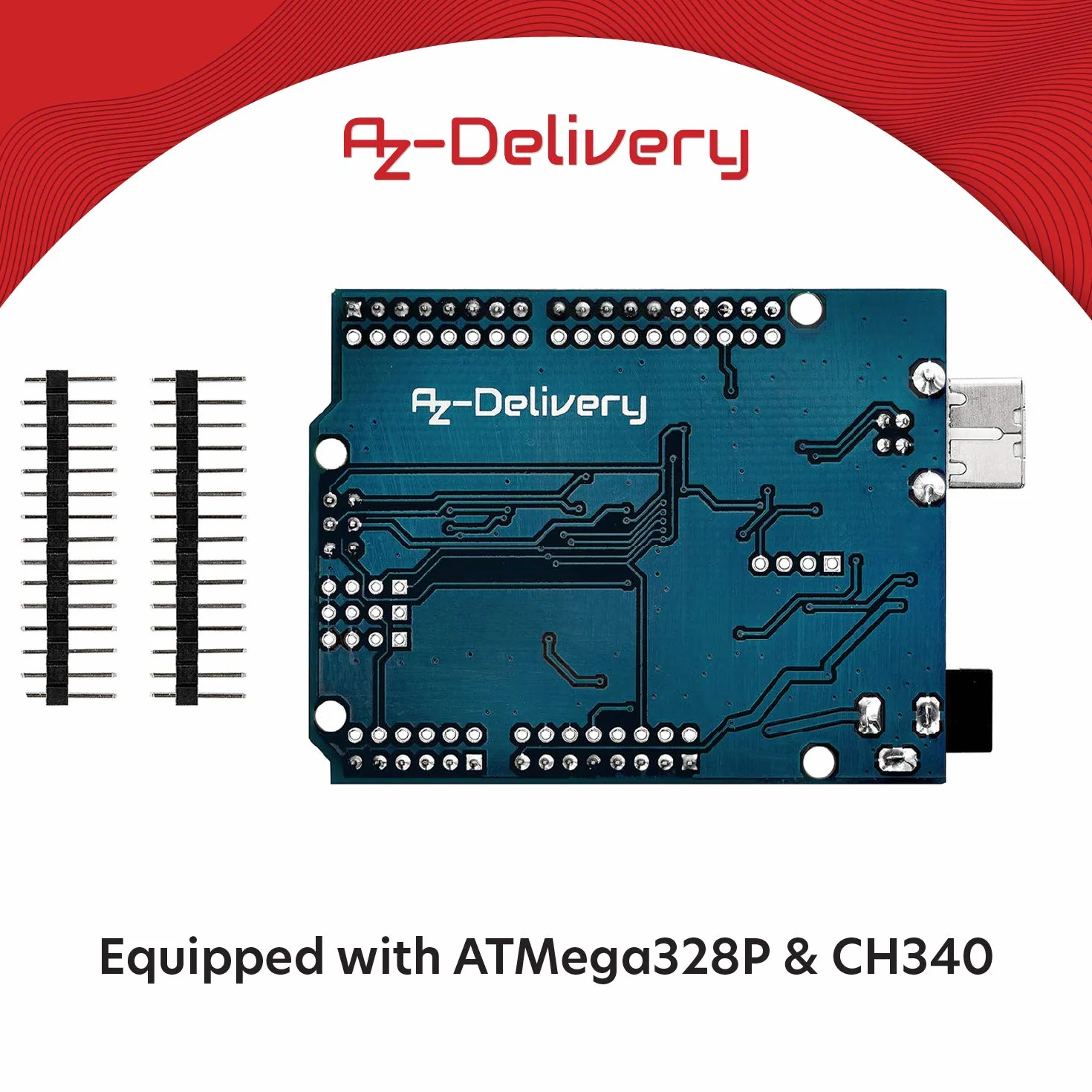 AZDelivery Scheda Microcontrollore con Cavo USB e con eBook