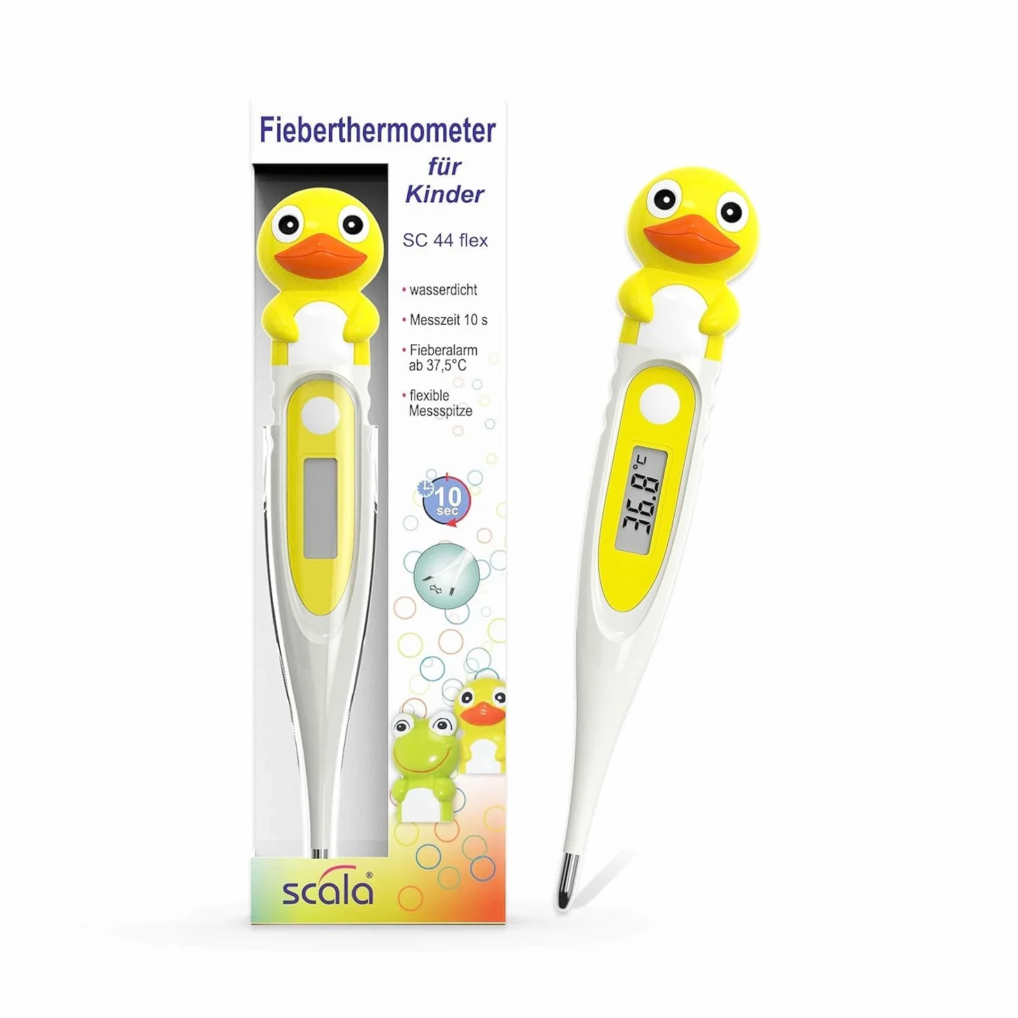 Termometro digitale SC 44 flex anatra bianca per bambini e neonati