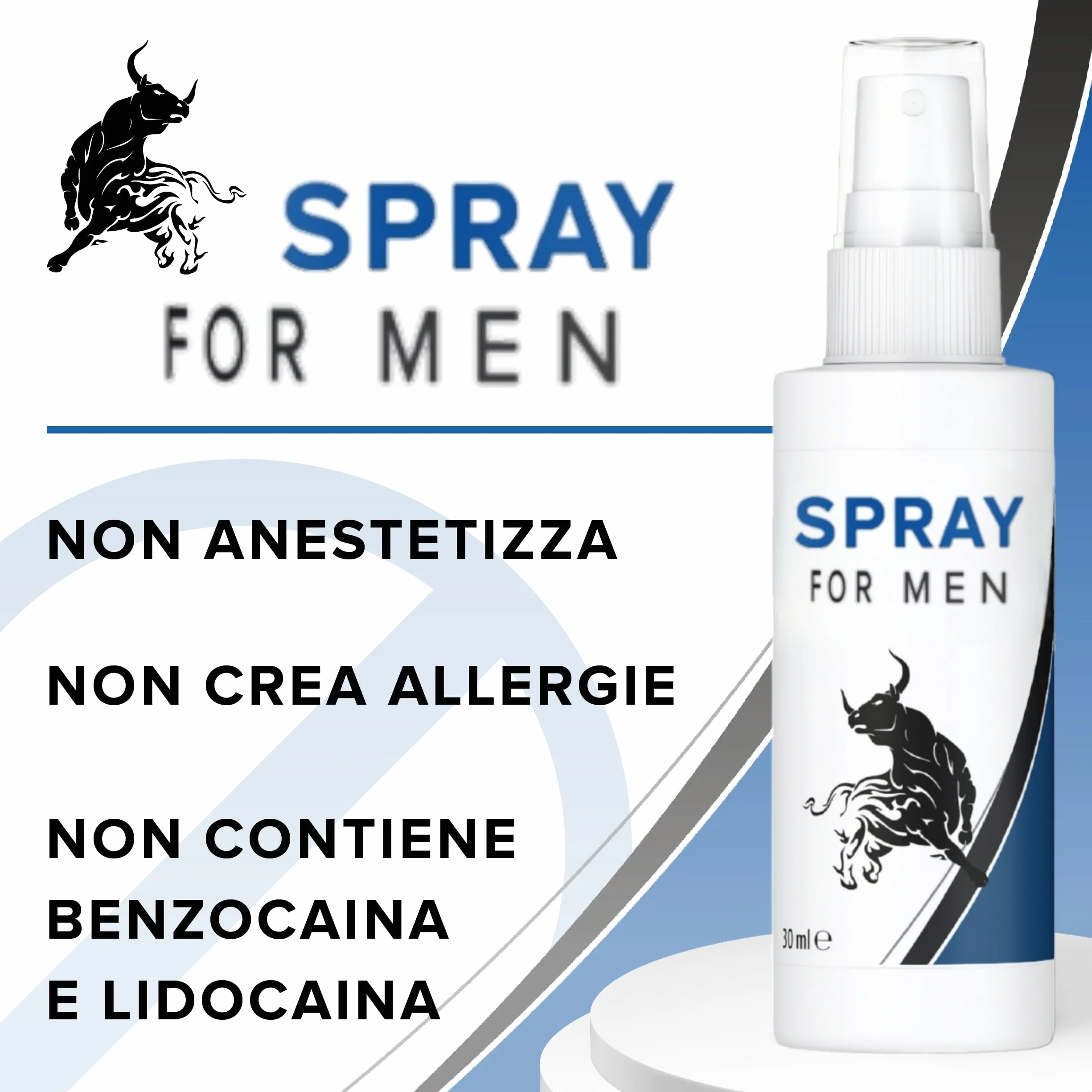 TRICO HAIR ITALY Spray per uomini 30 ml lunga durata