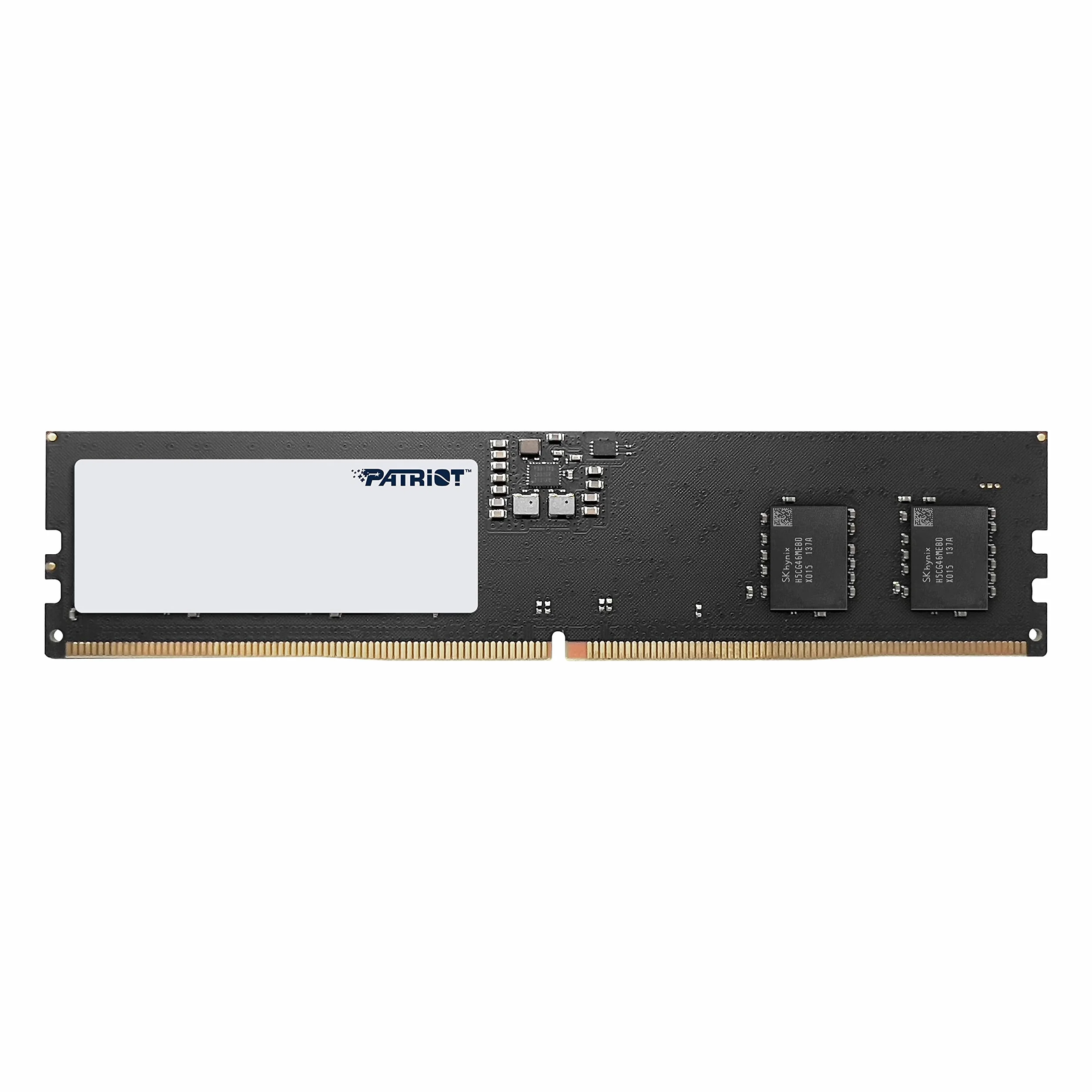 Patriot Signature DDR5 RAM 16GB (1X16GB) 5600MHz CL46 UDIMM Desktop Memory Module - PSD516G560081