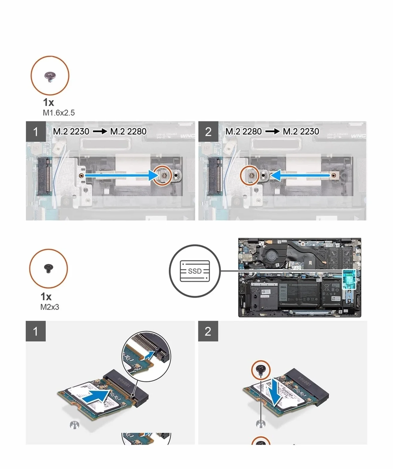 lindawang Lin Slot 2. M.2 SSD. Staffa di Montaggio del Disco Rigido Kymc9. Compatibile for dell Inspiron 5400 5401 5402 5406 5409 5501 5502 5505 5509 Vostro 5401 5501 Going