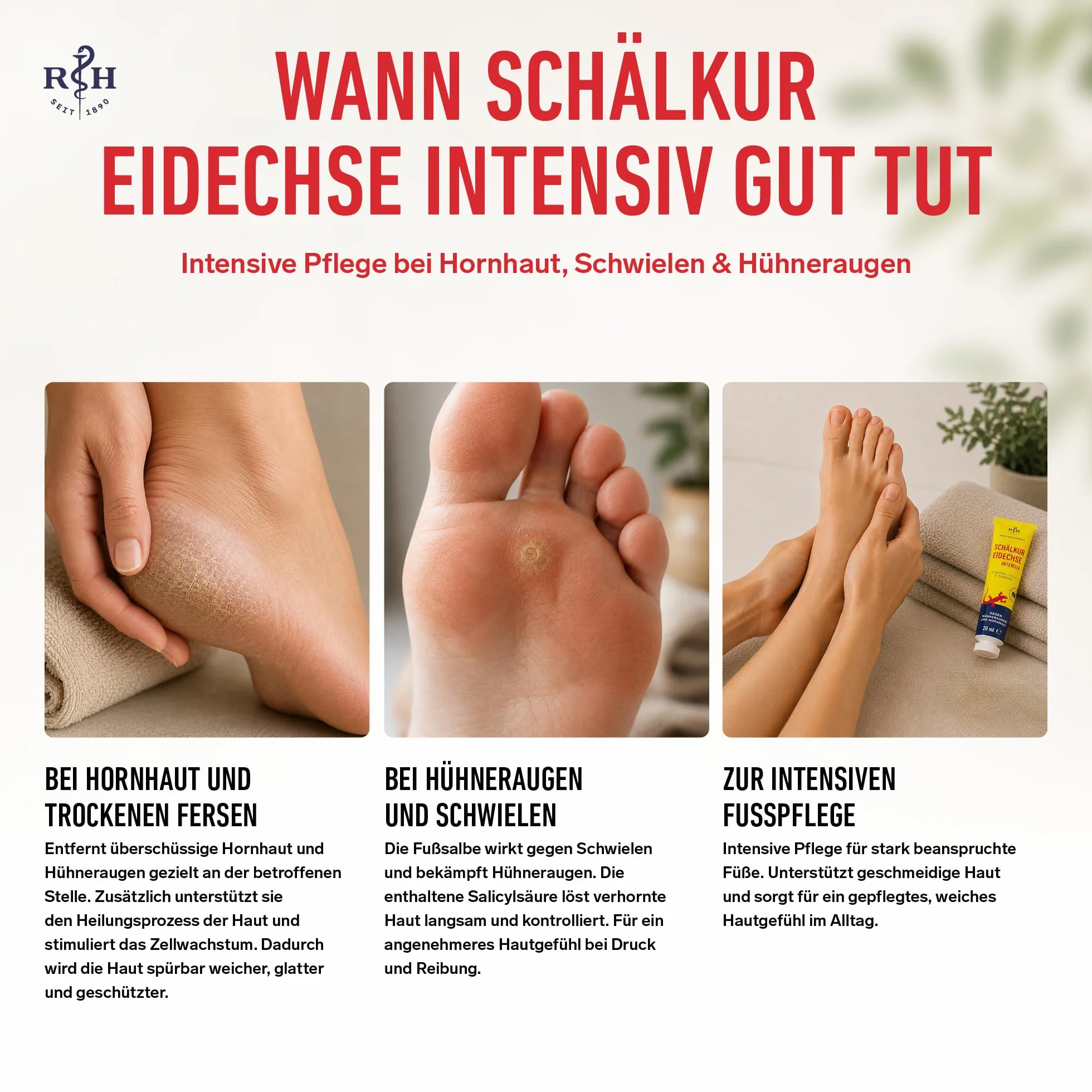 Rösch und Handel Schälkur Eidechse intensiv 40% acido salicilico cura esfoliante