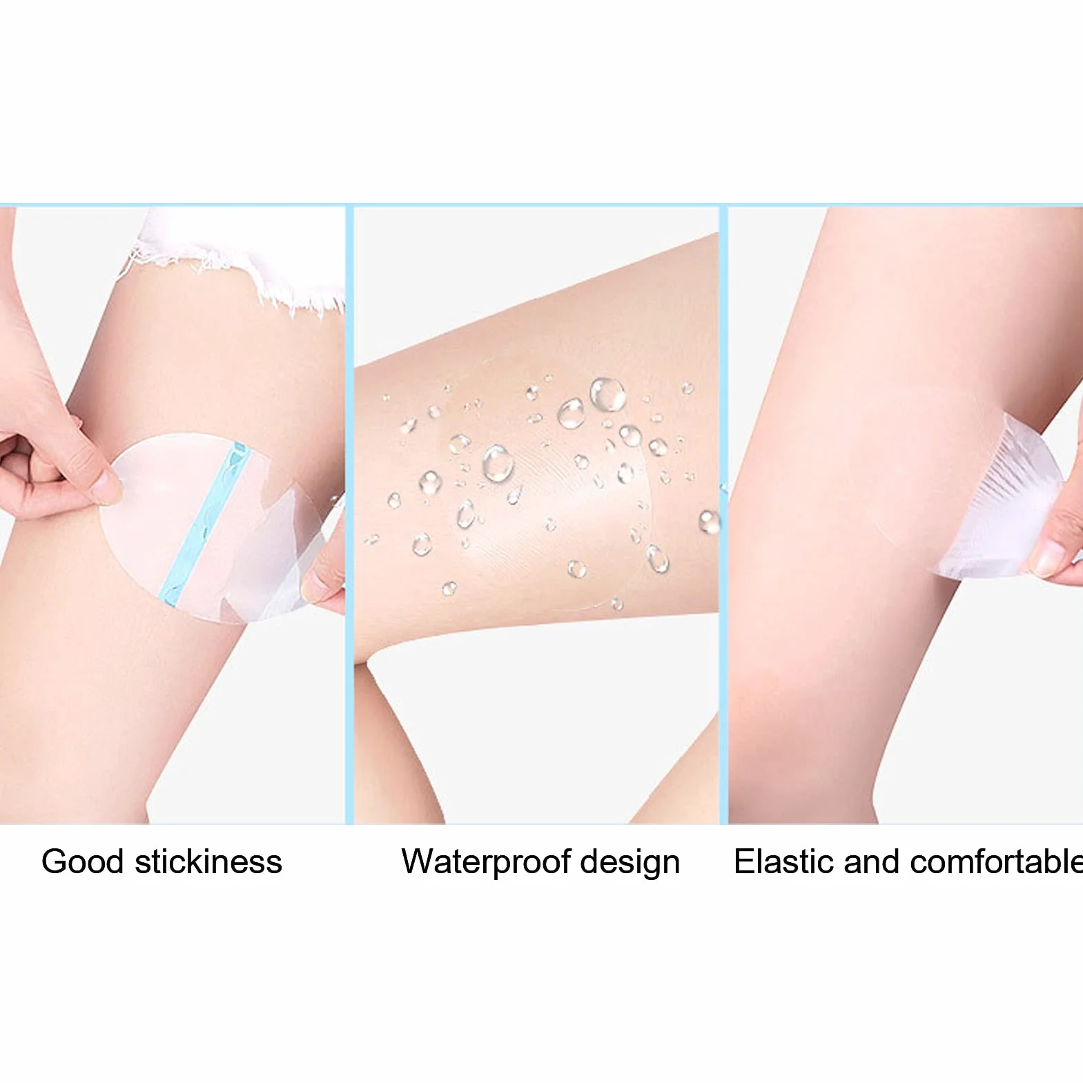 Gegong 10 Pezzi Protezione Attrito Coscia Patch Prevenzione Vitello Monouso