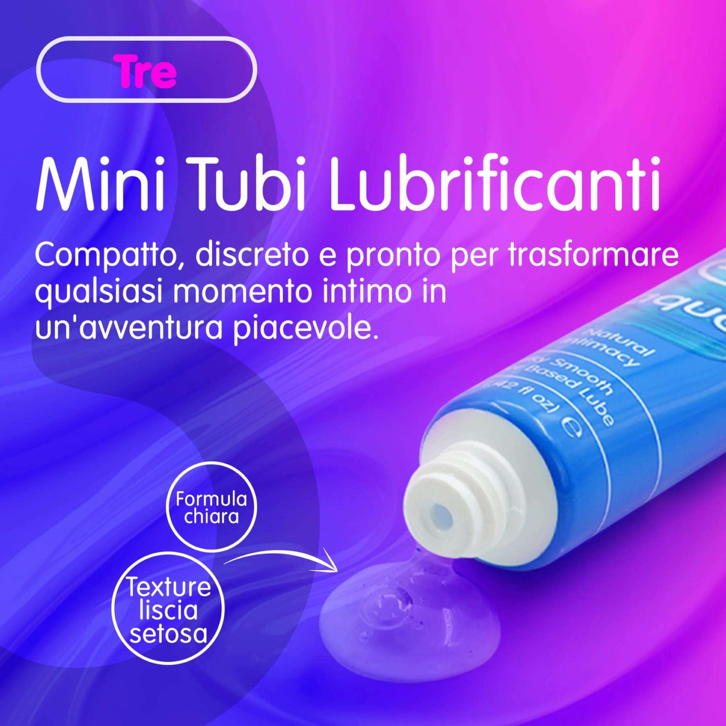 Skins 3X Lubrificanti Acquosi Aromatizzati Edibile Acqua di Melone Fragola Mango Passiflora