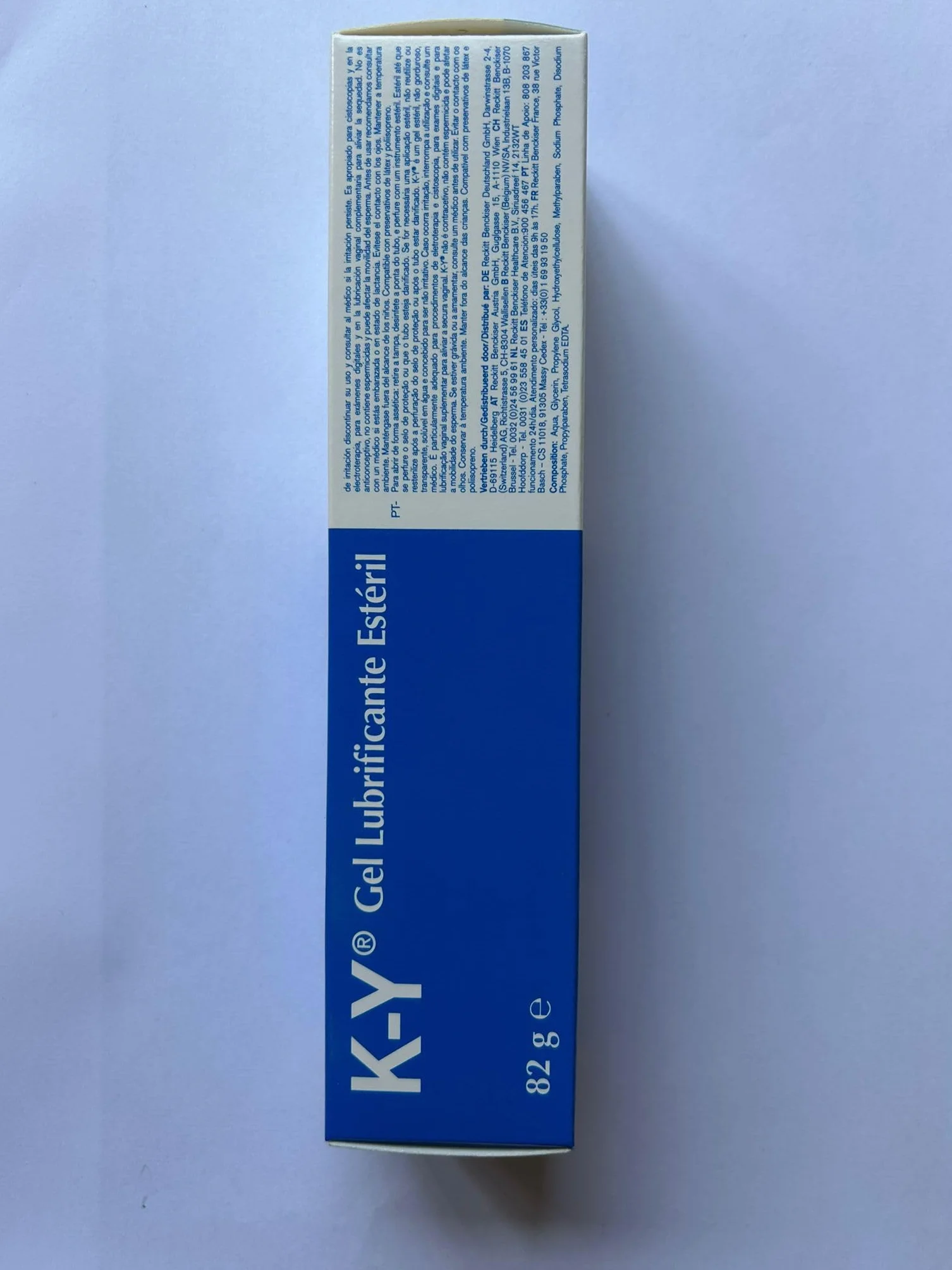 K-Y lubrificante sterile 82g set 3 tubi